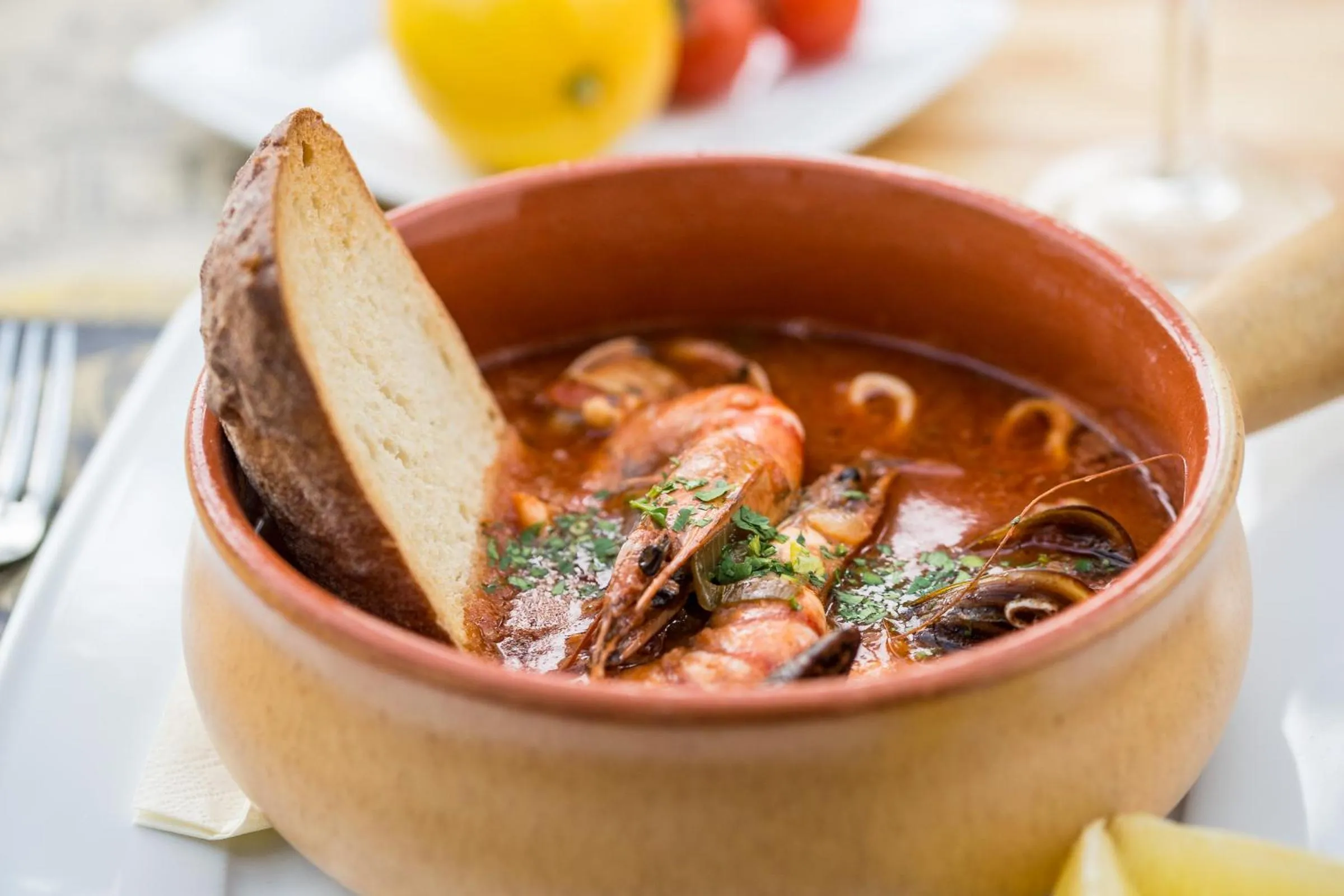 Restaurant/places to eat in Platan Garden Rooms & Restaurant