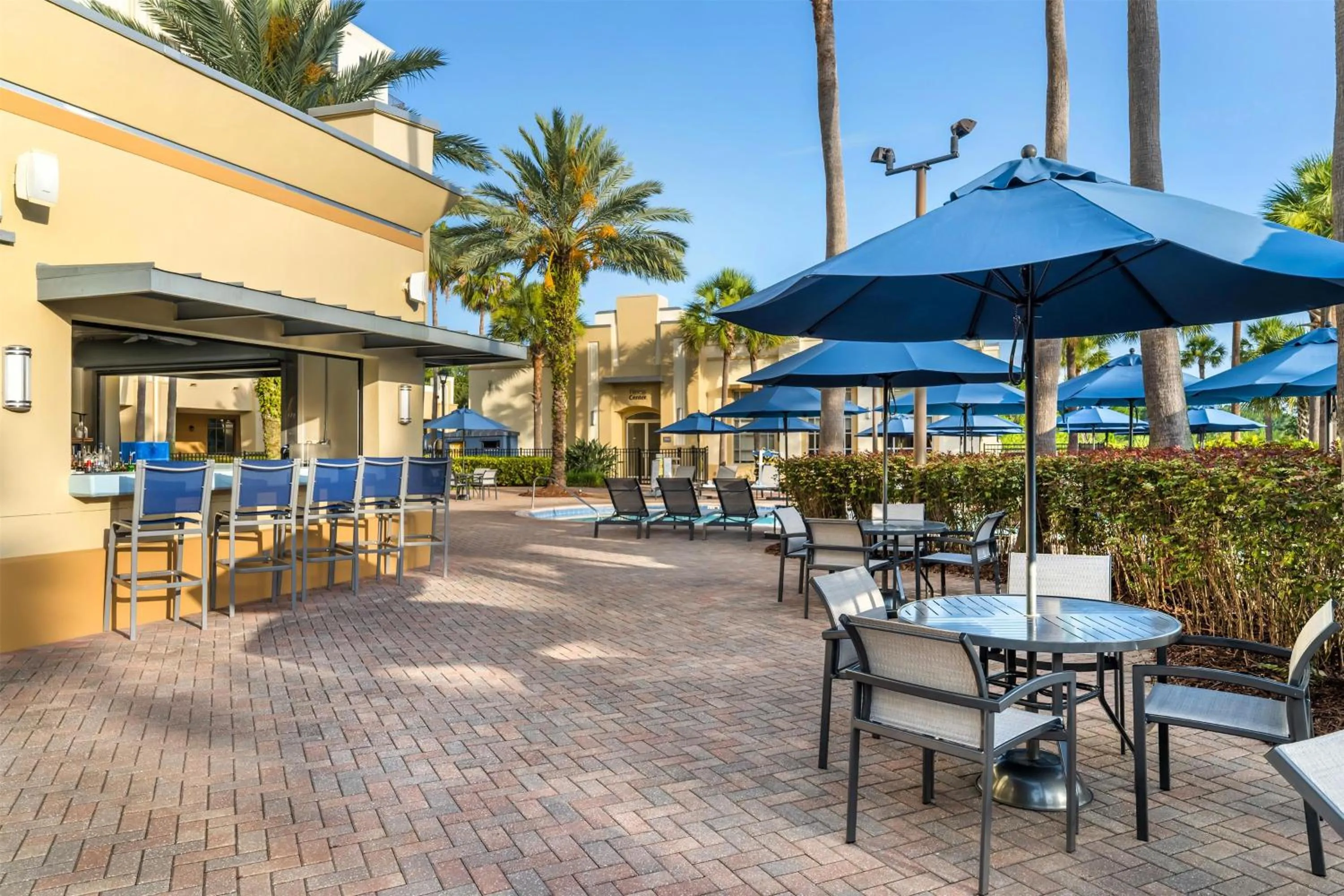 Pool view in Hilton Grand Vacations Club Las Palmeras Orlando