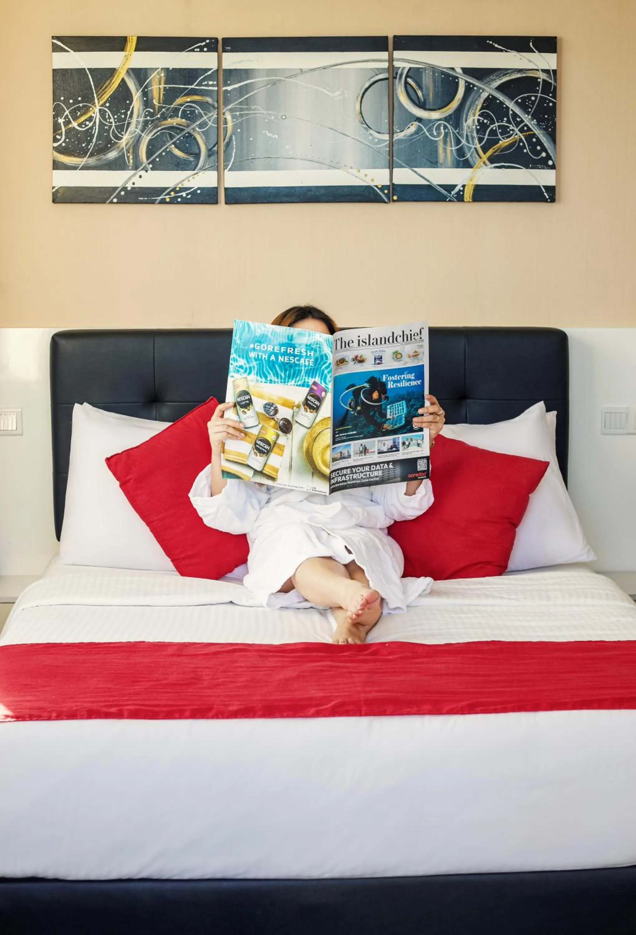 Bedroom, Bed in Acacia Beach Hotel