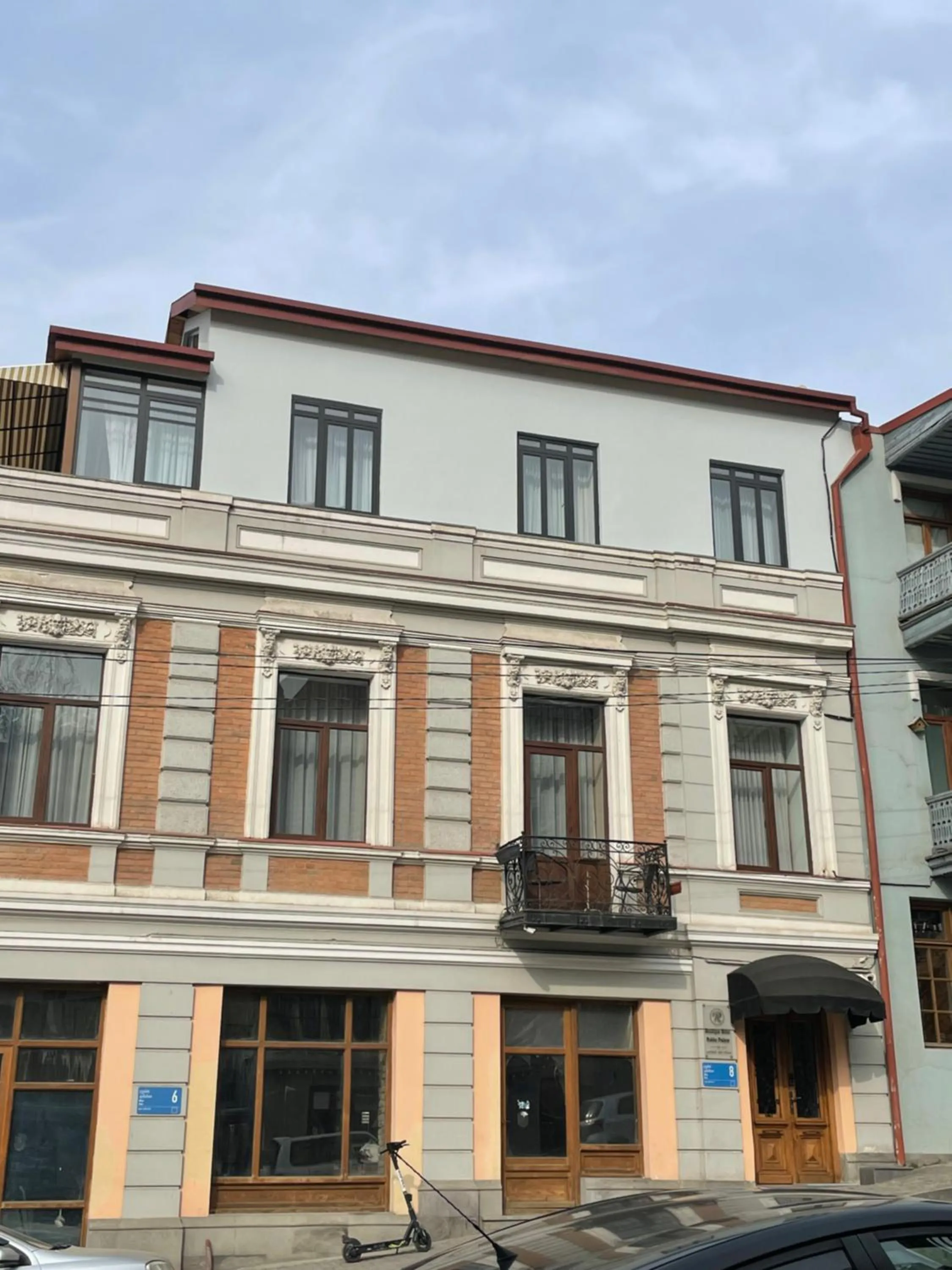 Property building in Rikhe palace boutique hotel
