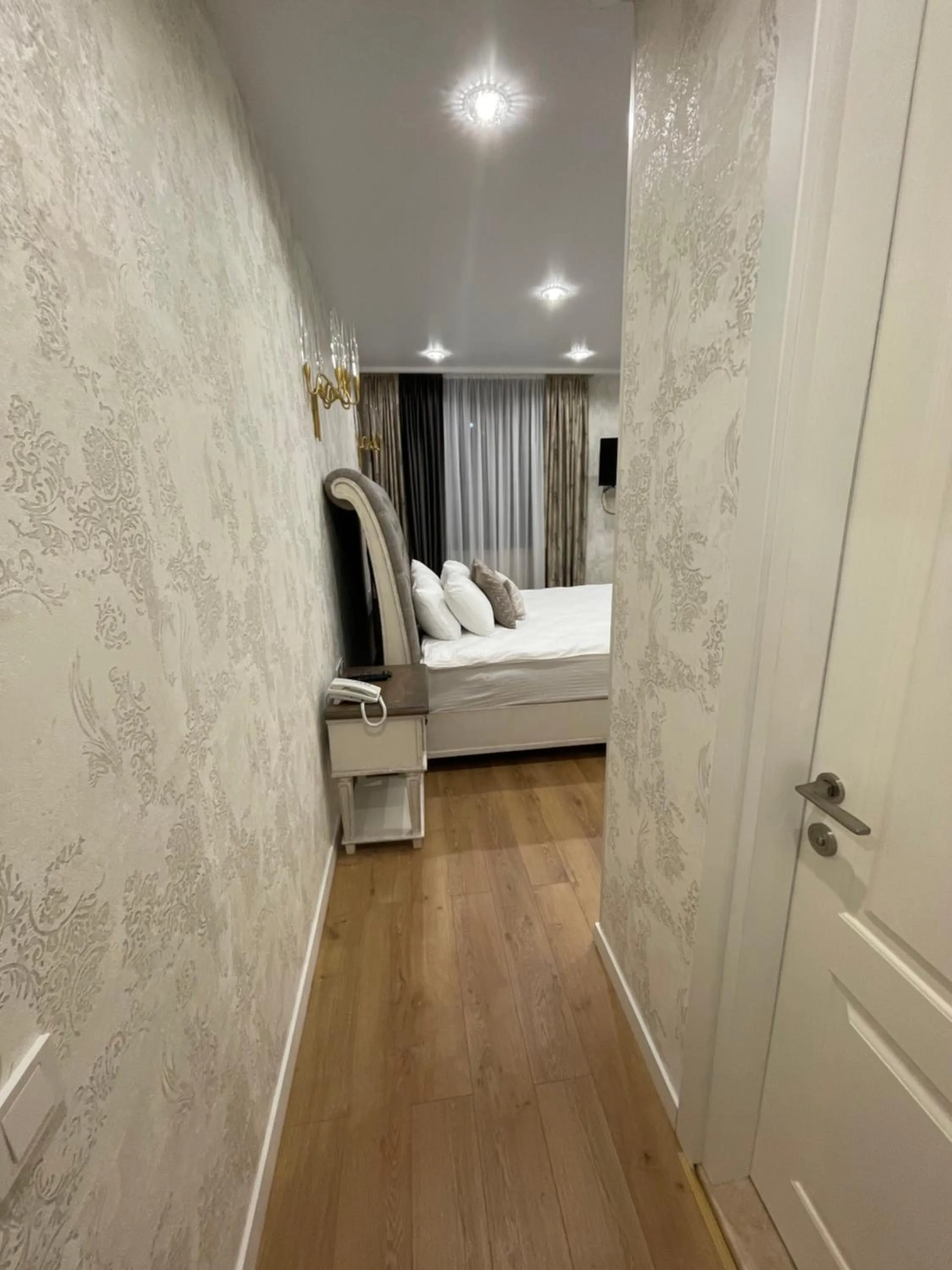 Photo of the whole room, Bed in Rikhe palace boutique hotel