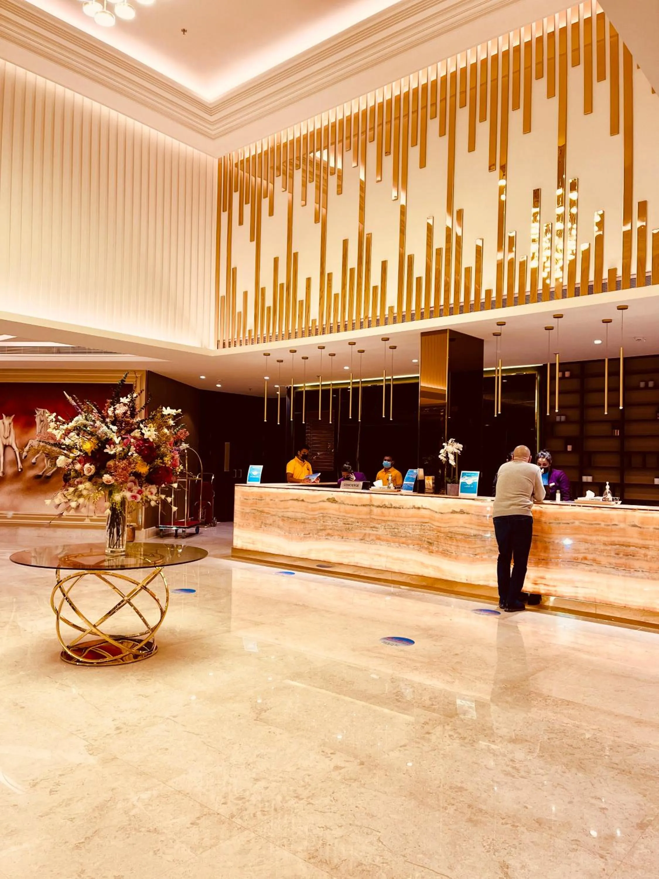 Lobby or reception in JUFFAIR BOULEVARD HOTEL & SUITES