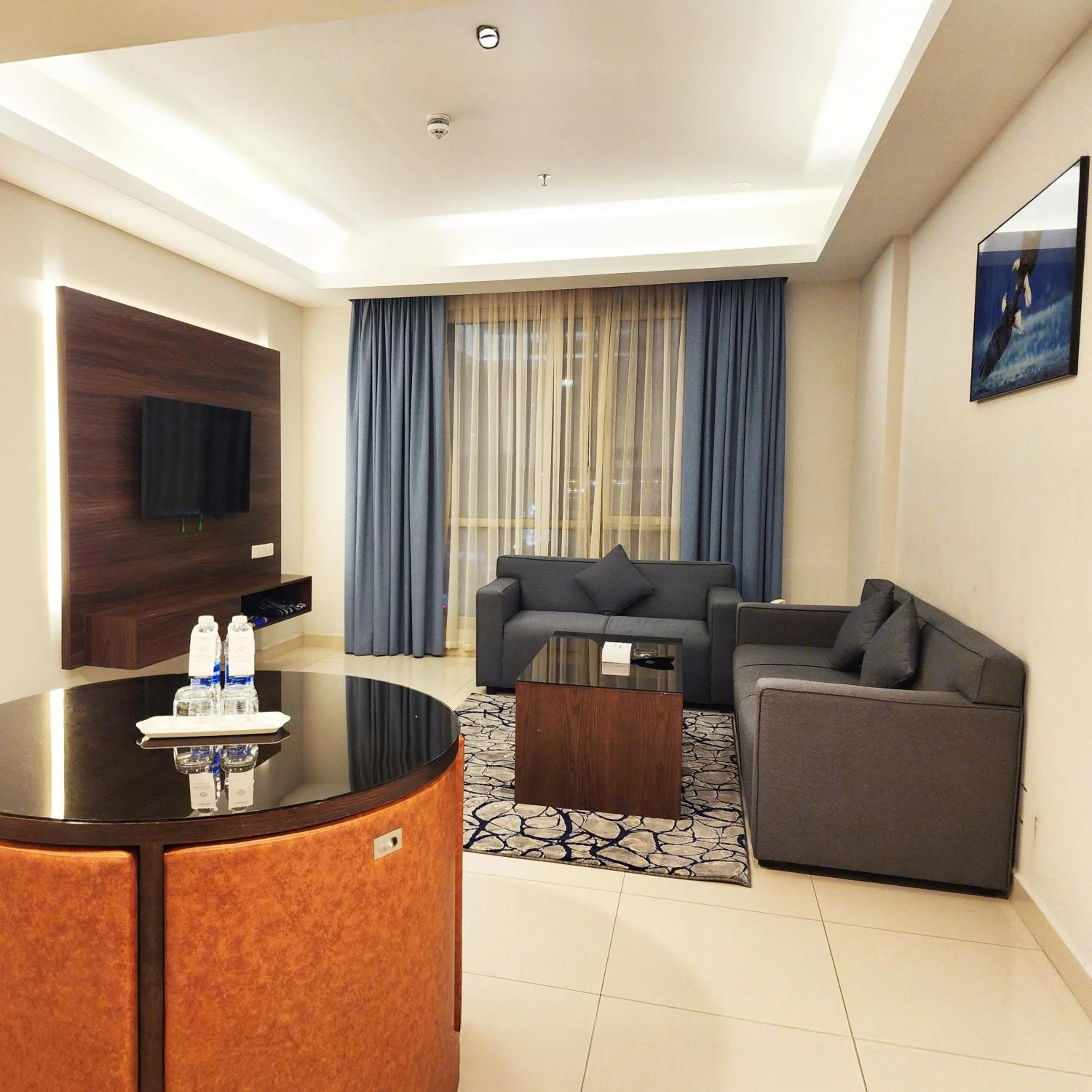 Living room in JUFFAIR BOULEVARD HOTEL & SUITES