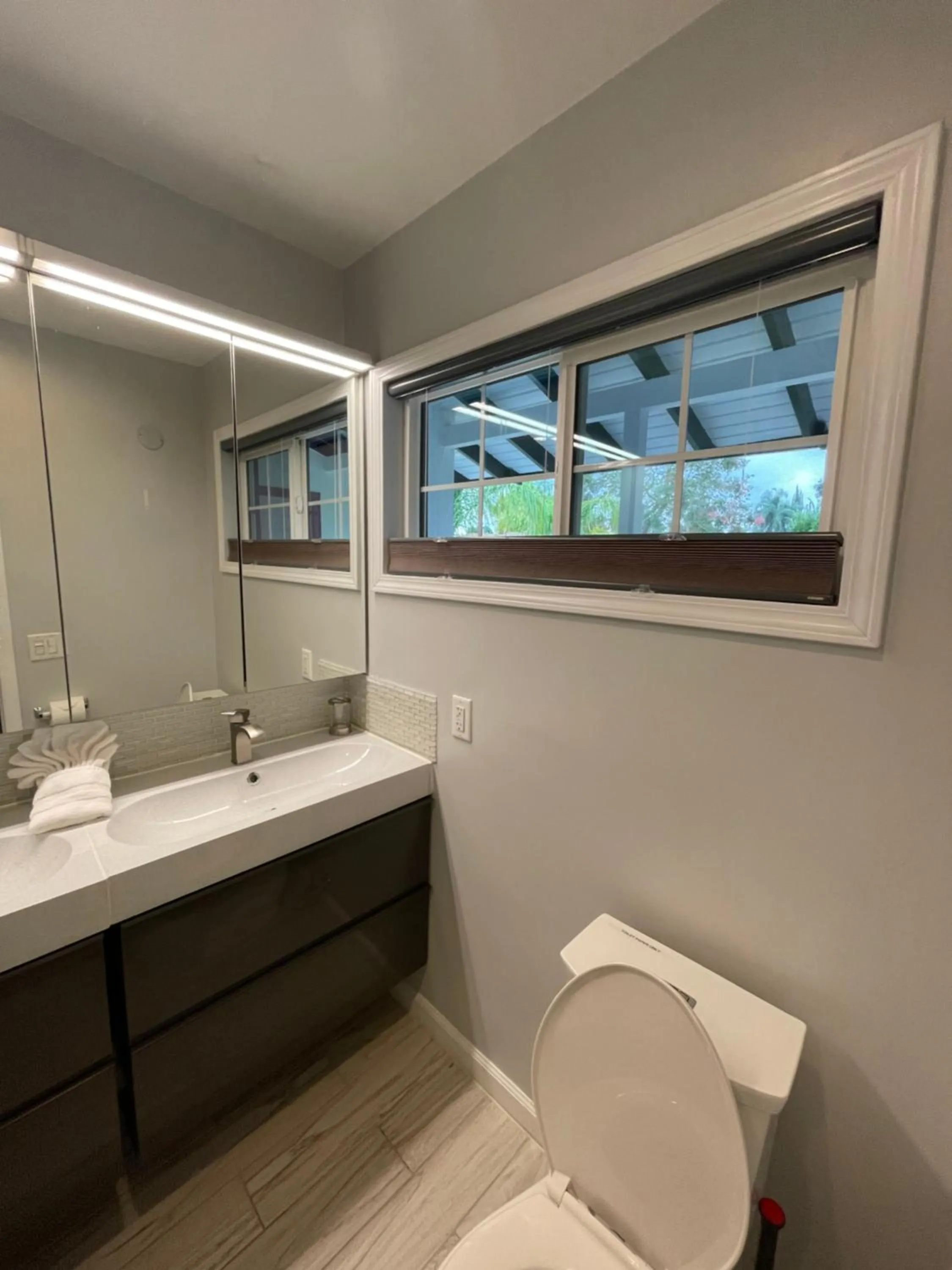 Bathroom in Cheerful, Beautifully Remodeled, Modern, Comfortable Home