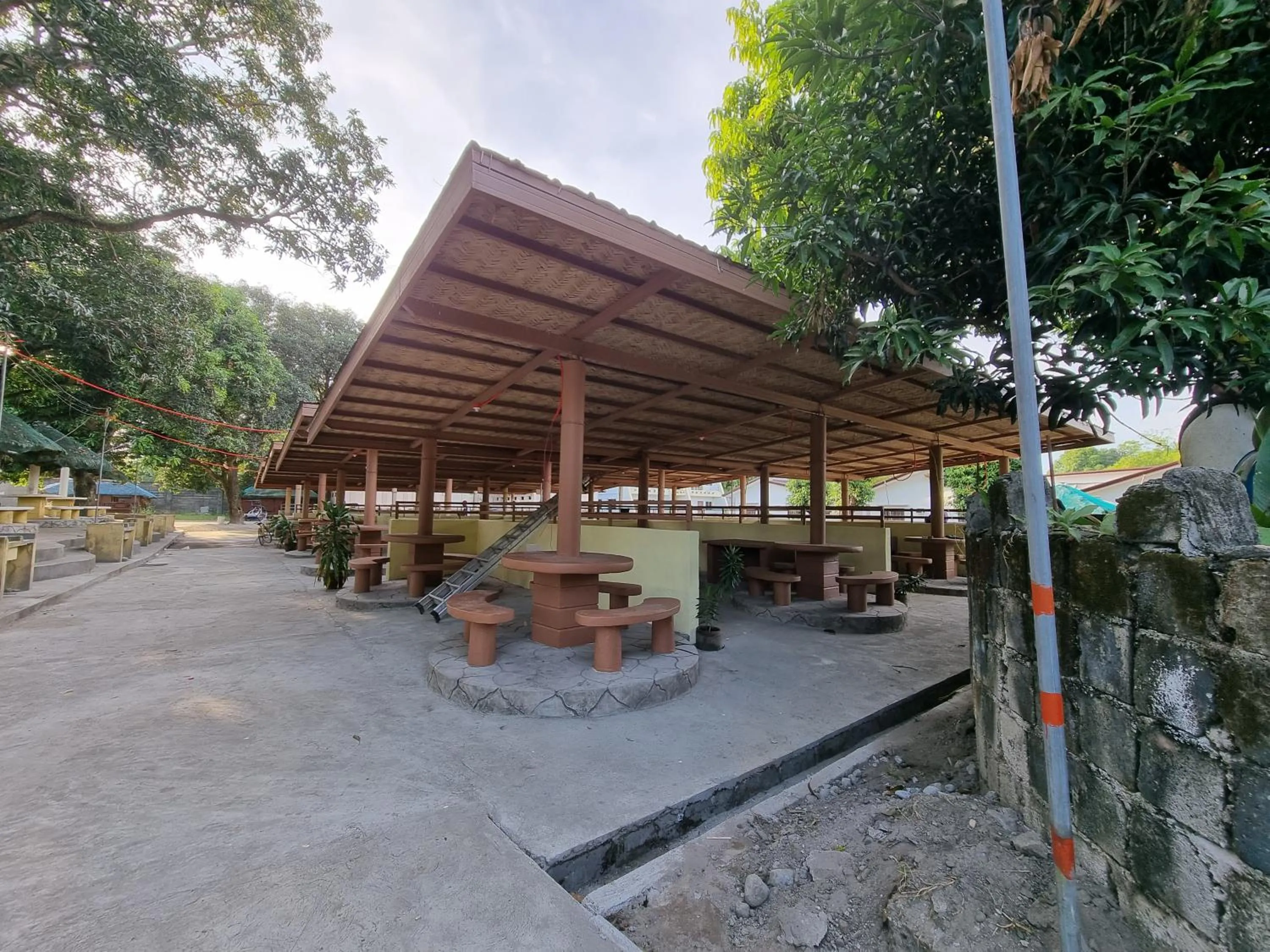 Patio in Libertyland Waterpark Resort