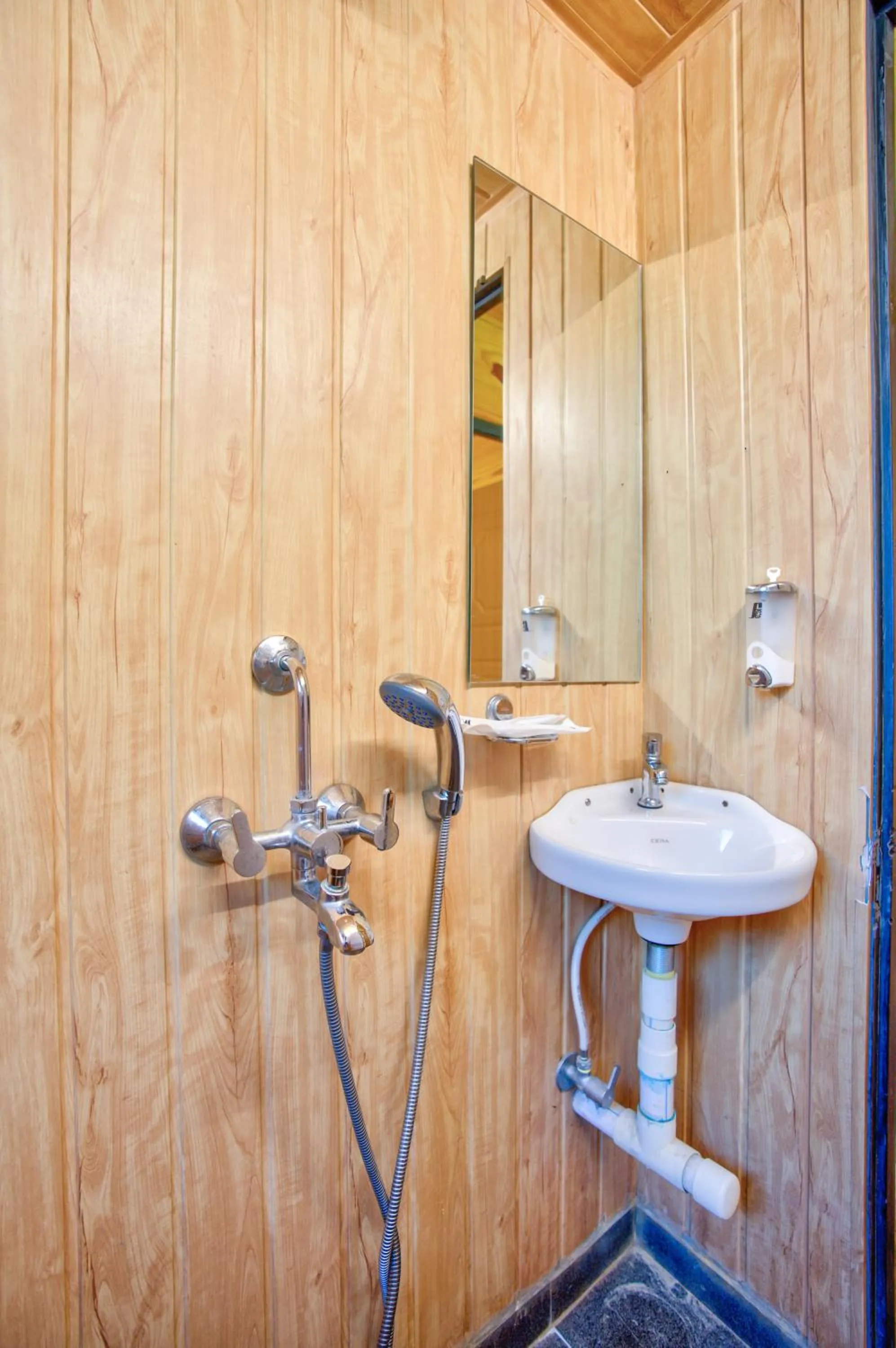 Shower in The Lazy Cabanas