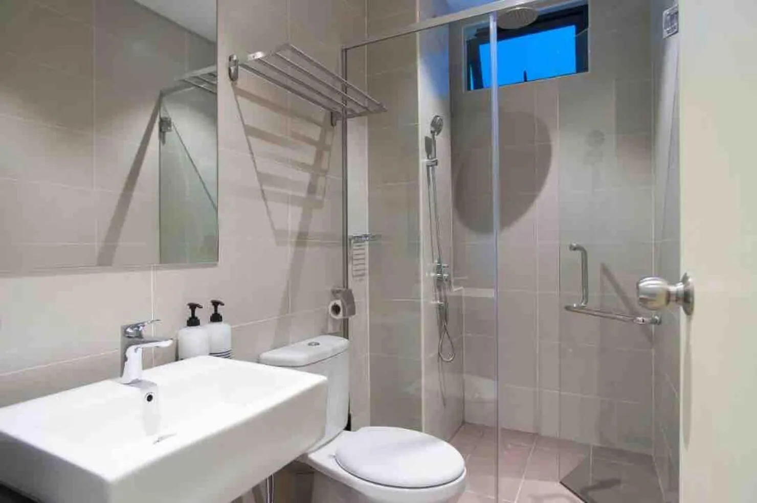 Shower in Atlantis Residences Melaka