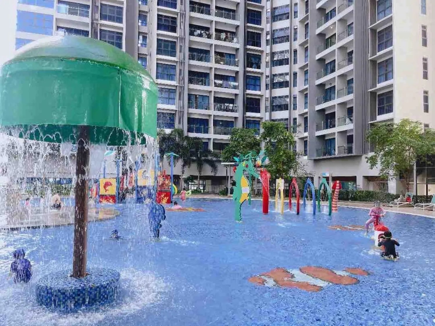 Children play ground in Atlantis Residences Melaka