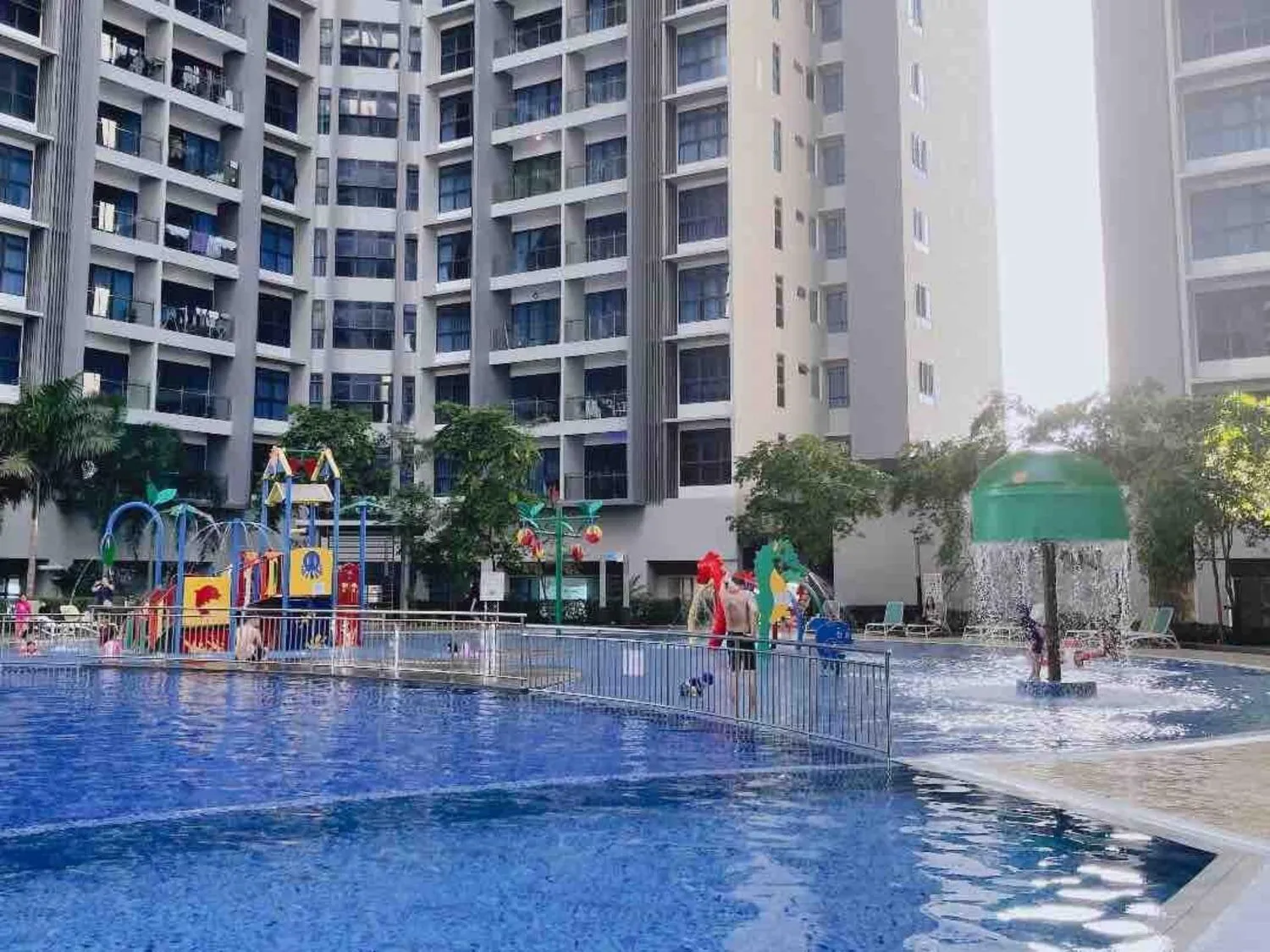Children play ground in Atlantis Residences Melaka