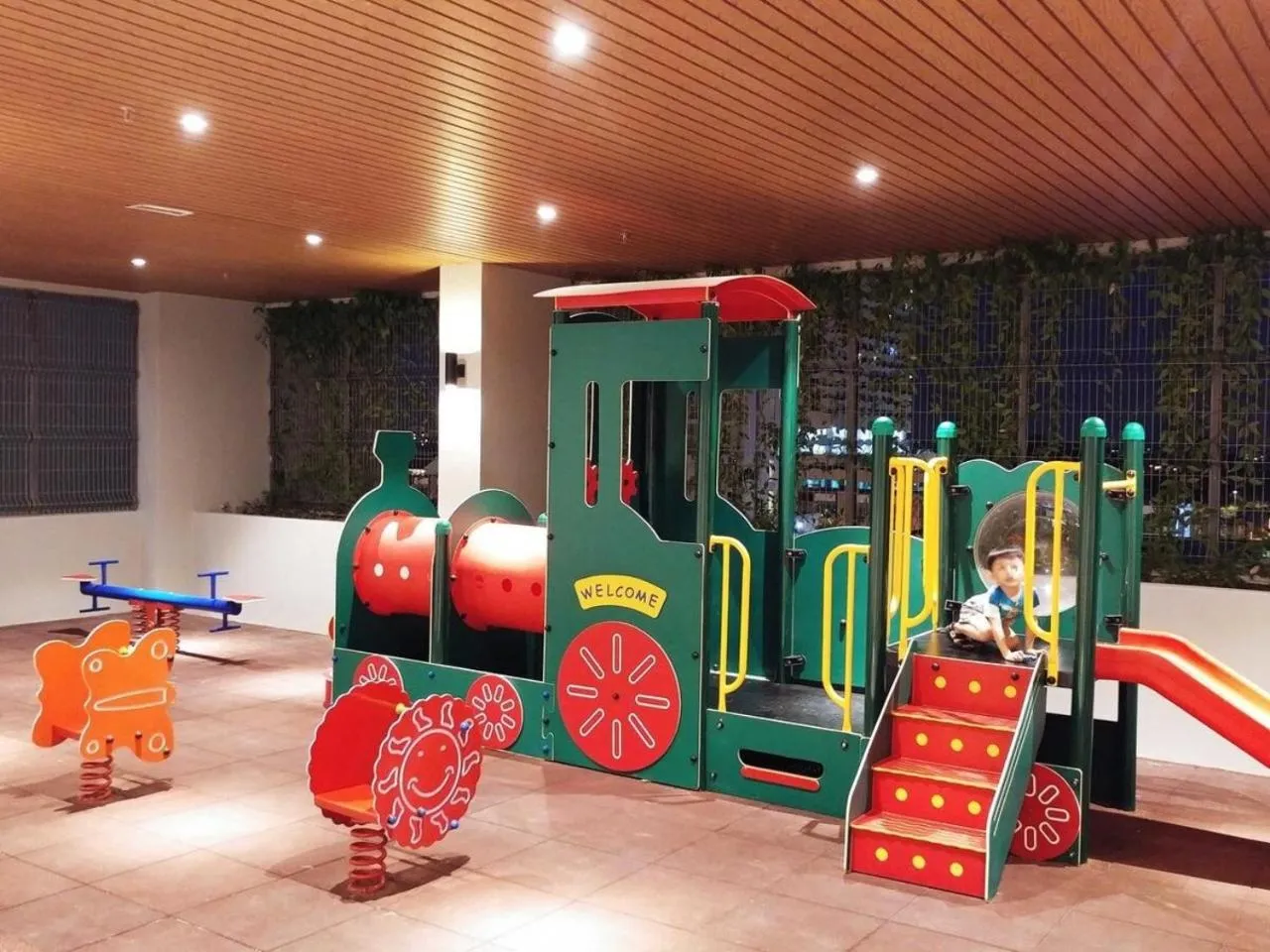 Children play ground in Atlantis Residences Melaka