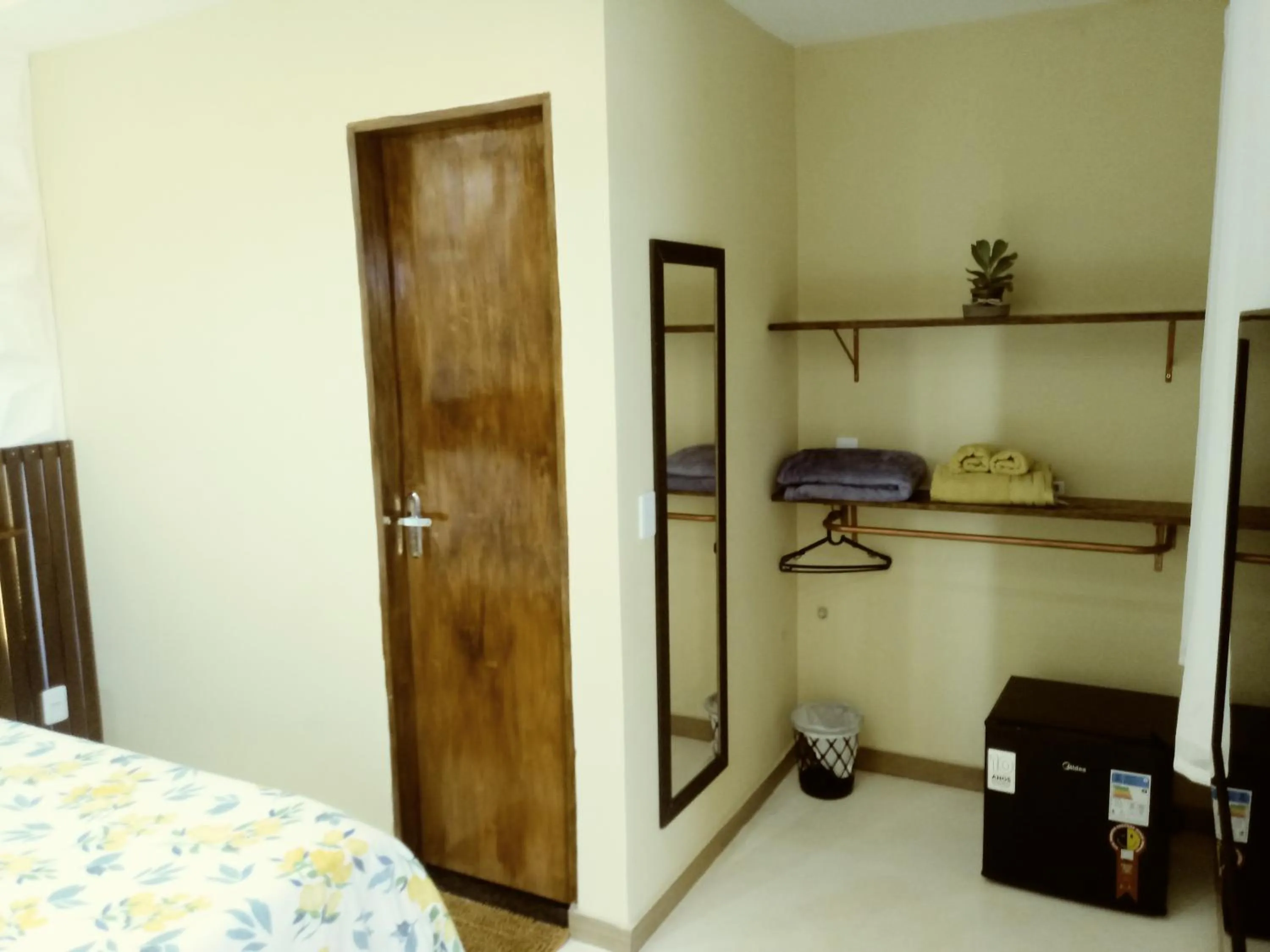 Bathroom, Bed in Chalés Pôr do Sol Gostoso