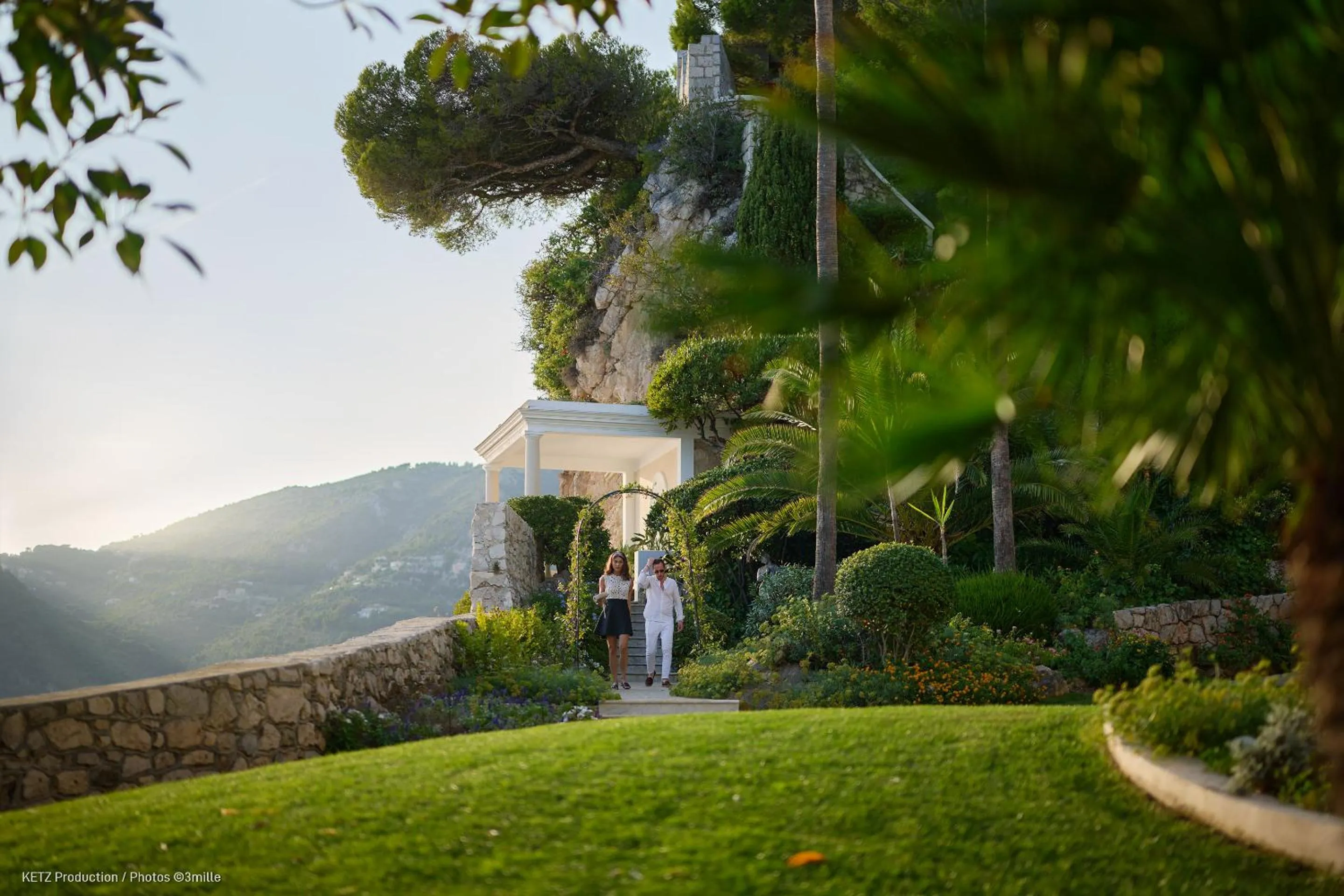 Garden view in Hotel Cap Estel