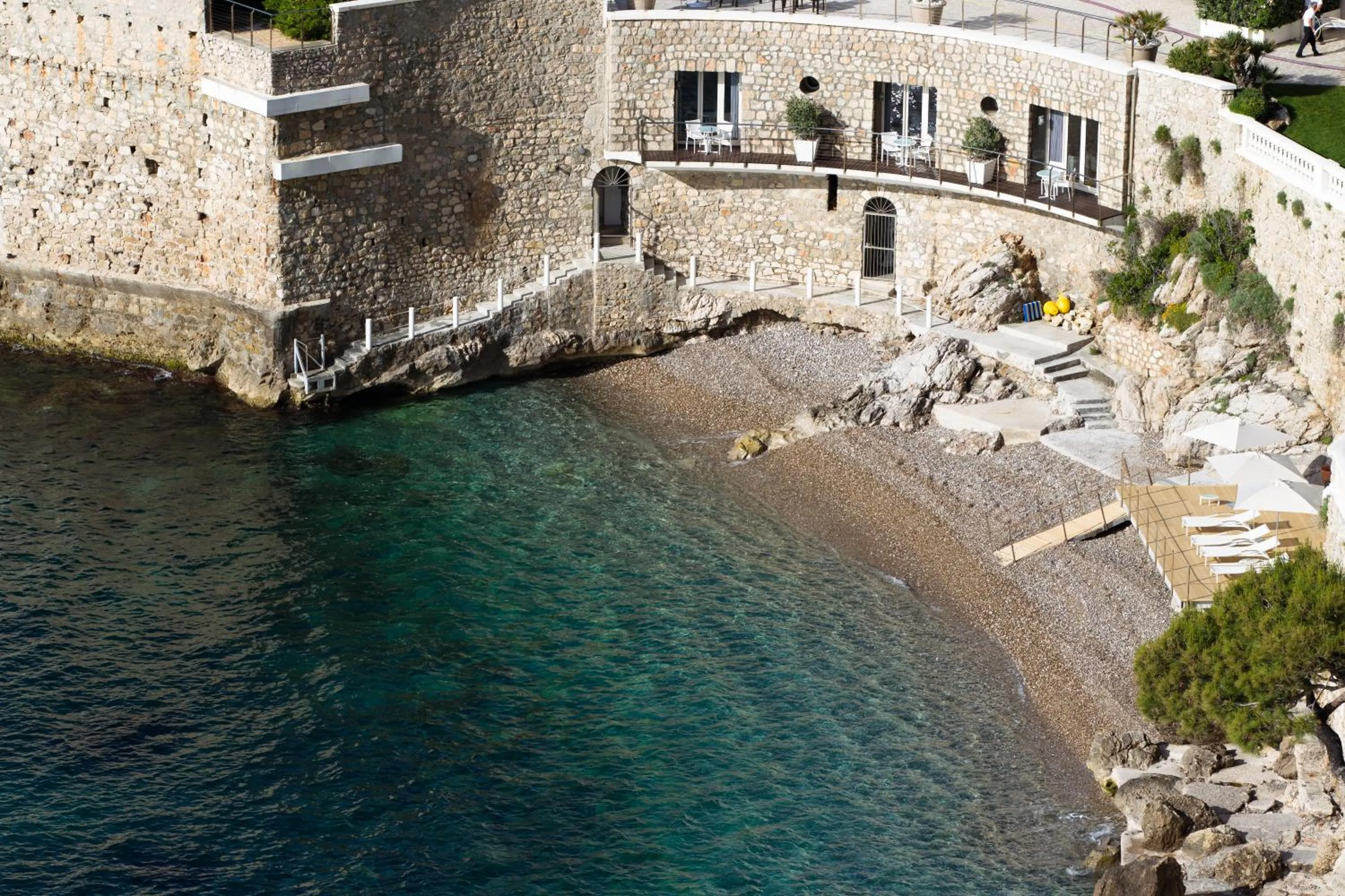 Beach in Hotel Cap Estel