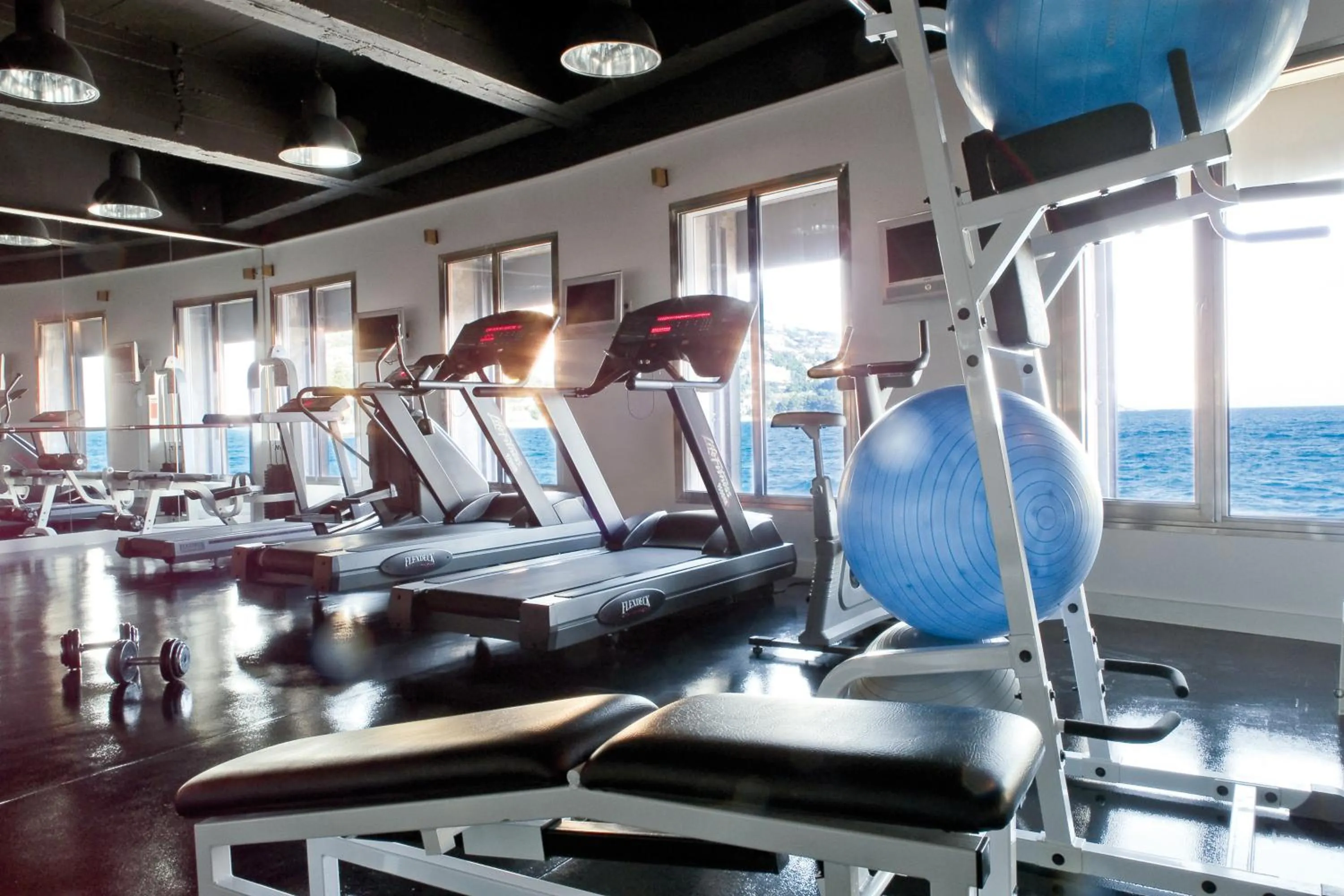 Fitness centre/facilities in Hotel Cap Estel