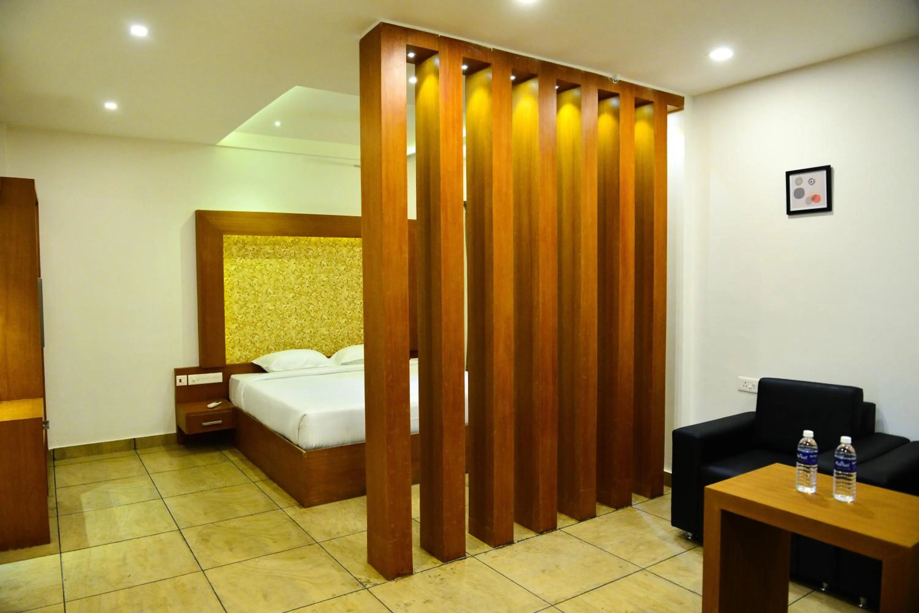 Bed in AURA RESIDENCY