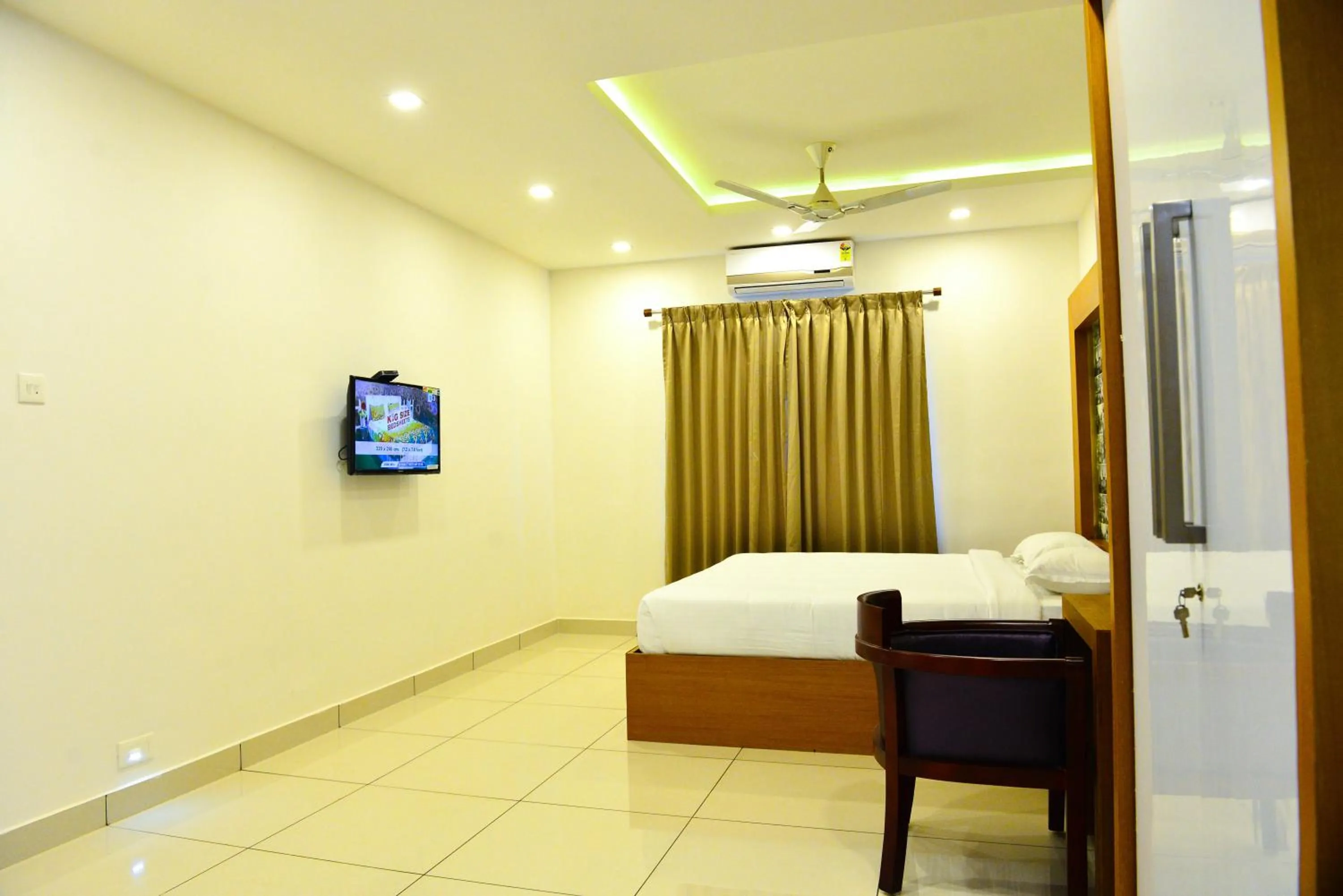 Bed in AURA RESIDENCY