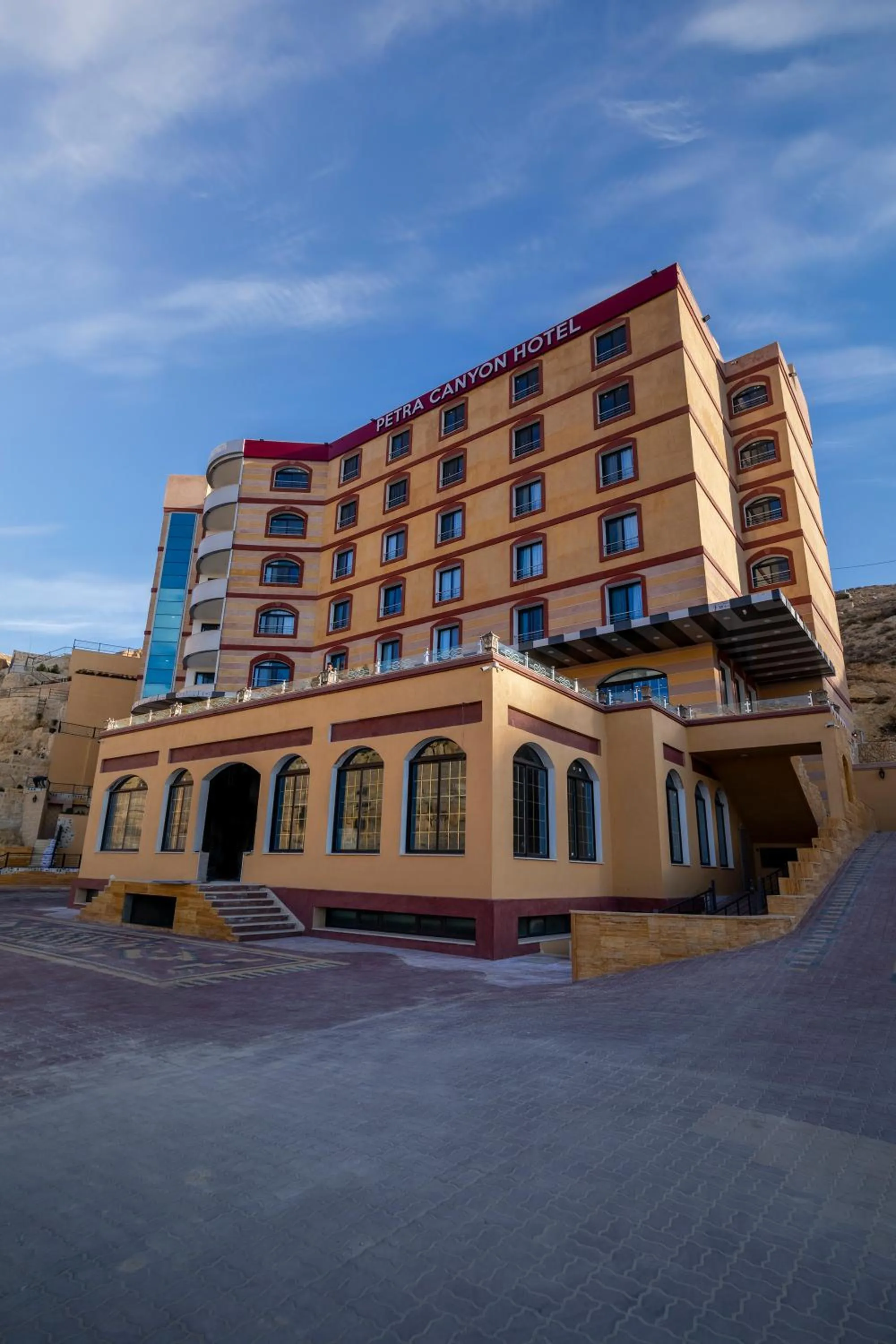 Property building in Petra Canyon Hotel