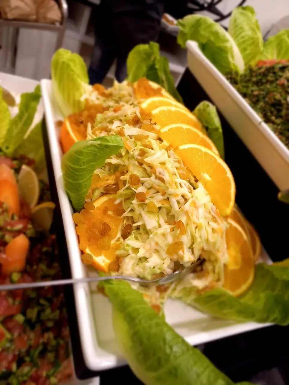 Food in Petra Canyon Hotel