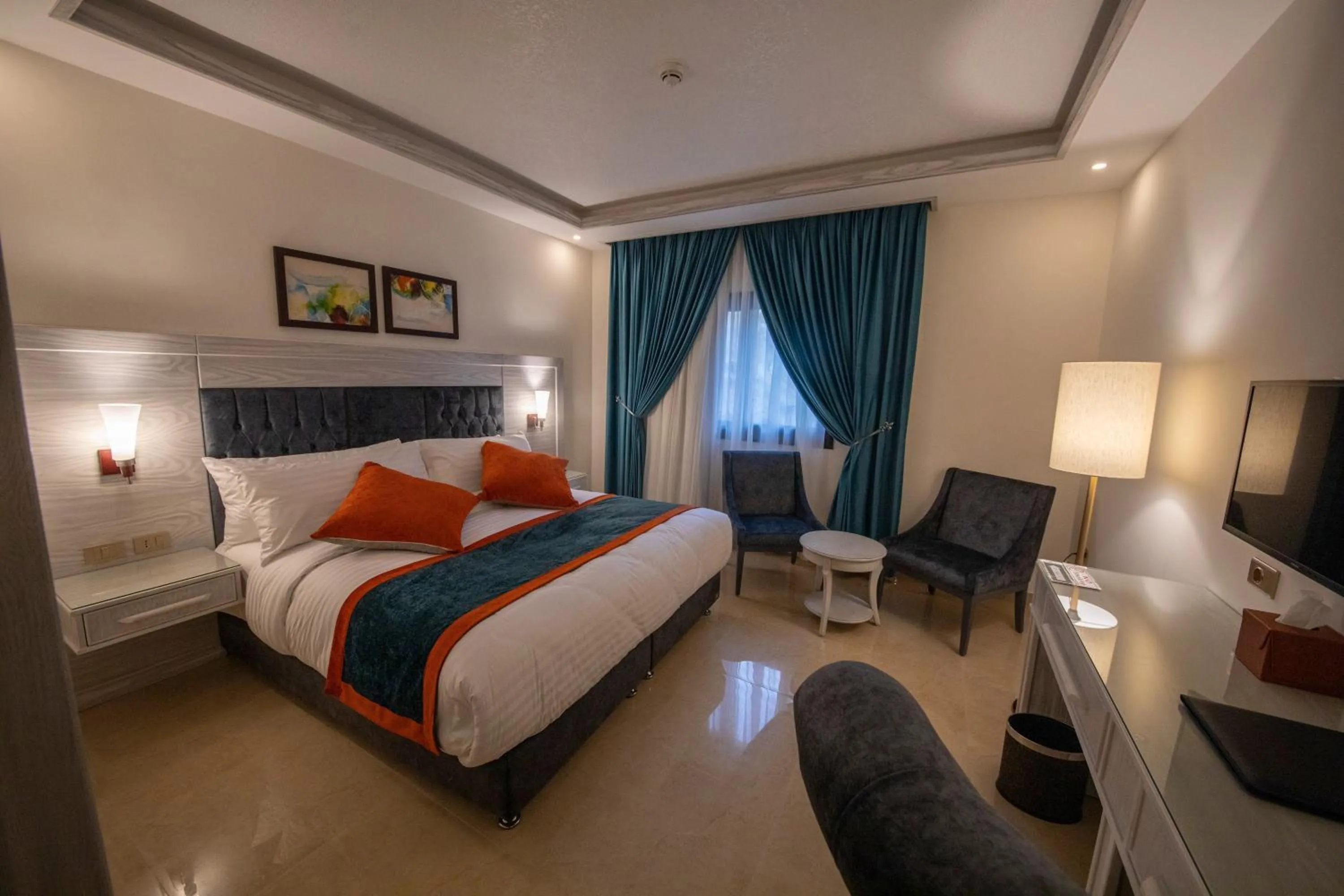 Bedroom, Bed in Petra Canyon Hotel