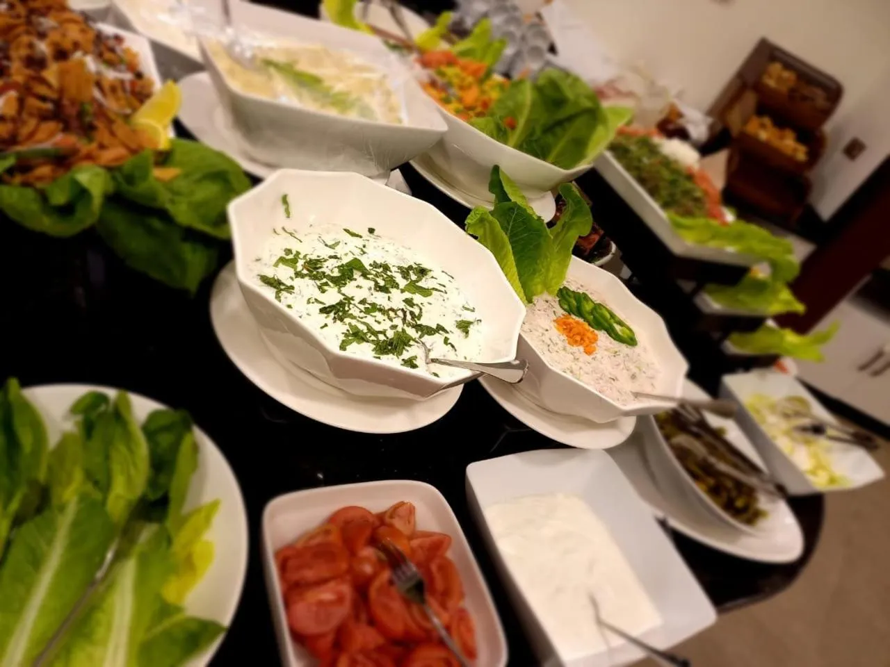 Food in Petra Canyon Hotel