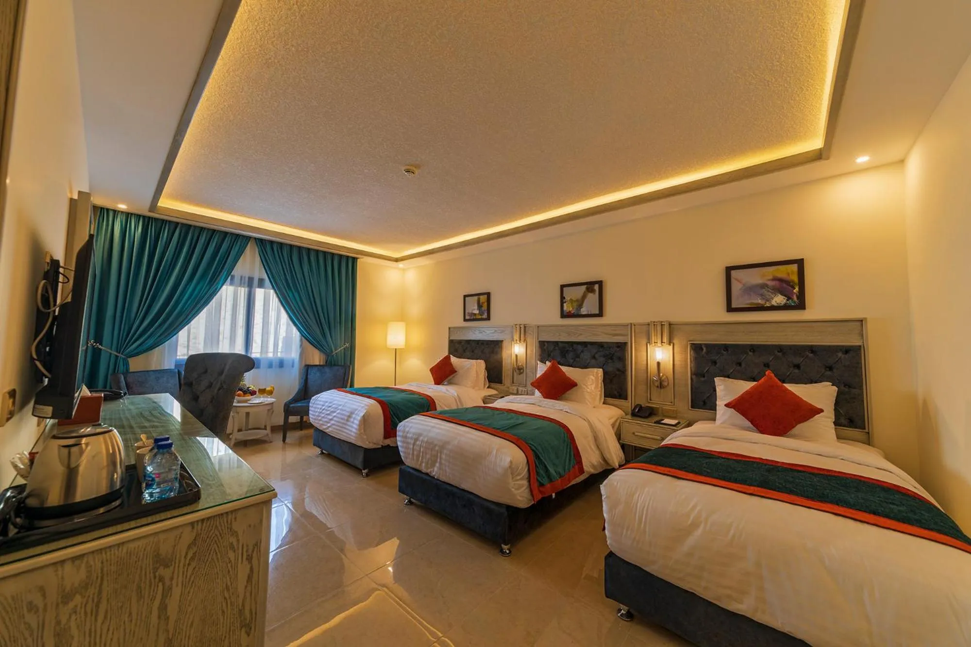 Photo of the whole room, Bed in Petra Canyon Hotel