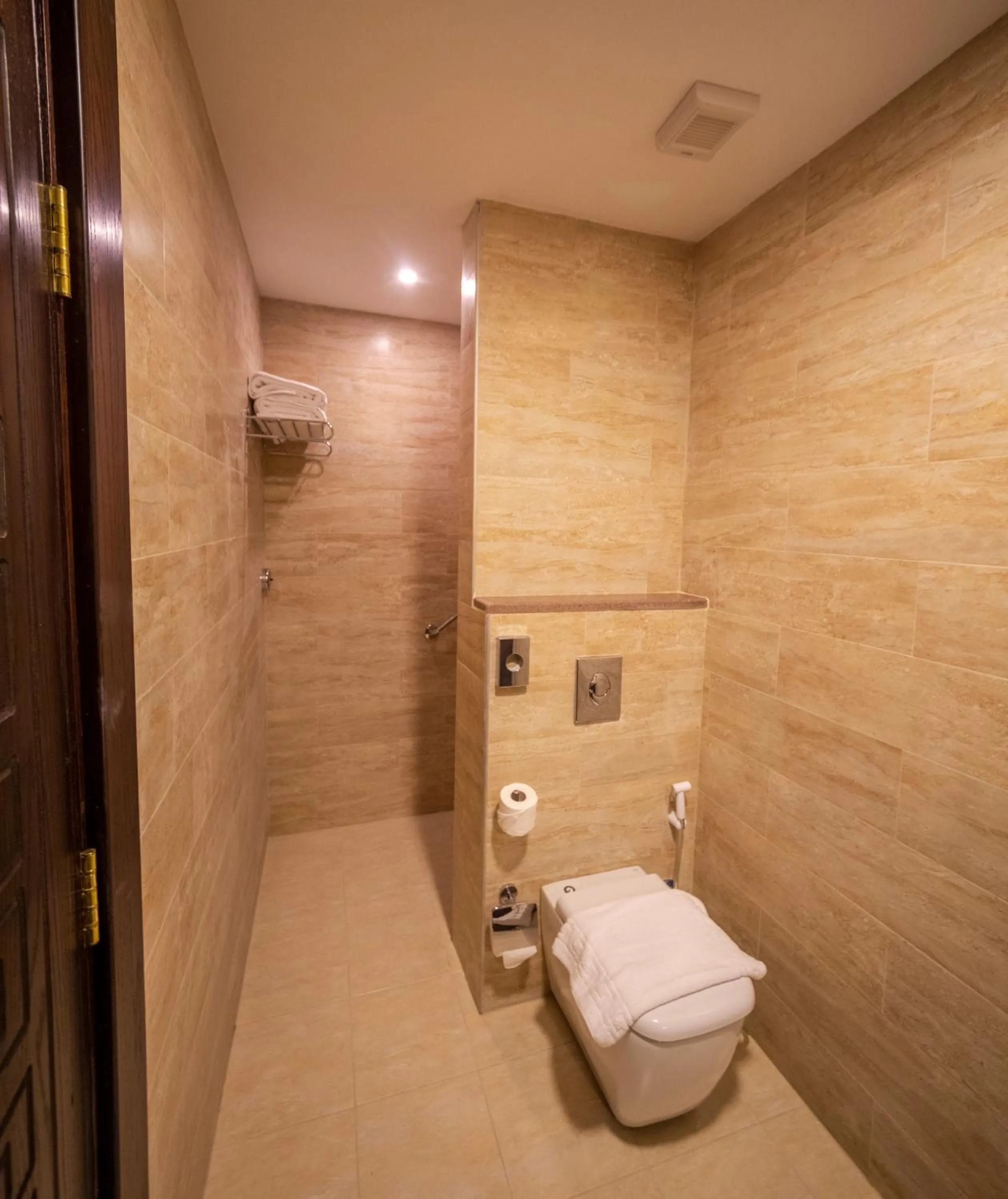 Bathroom in Petra Canyon Hotel