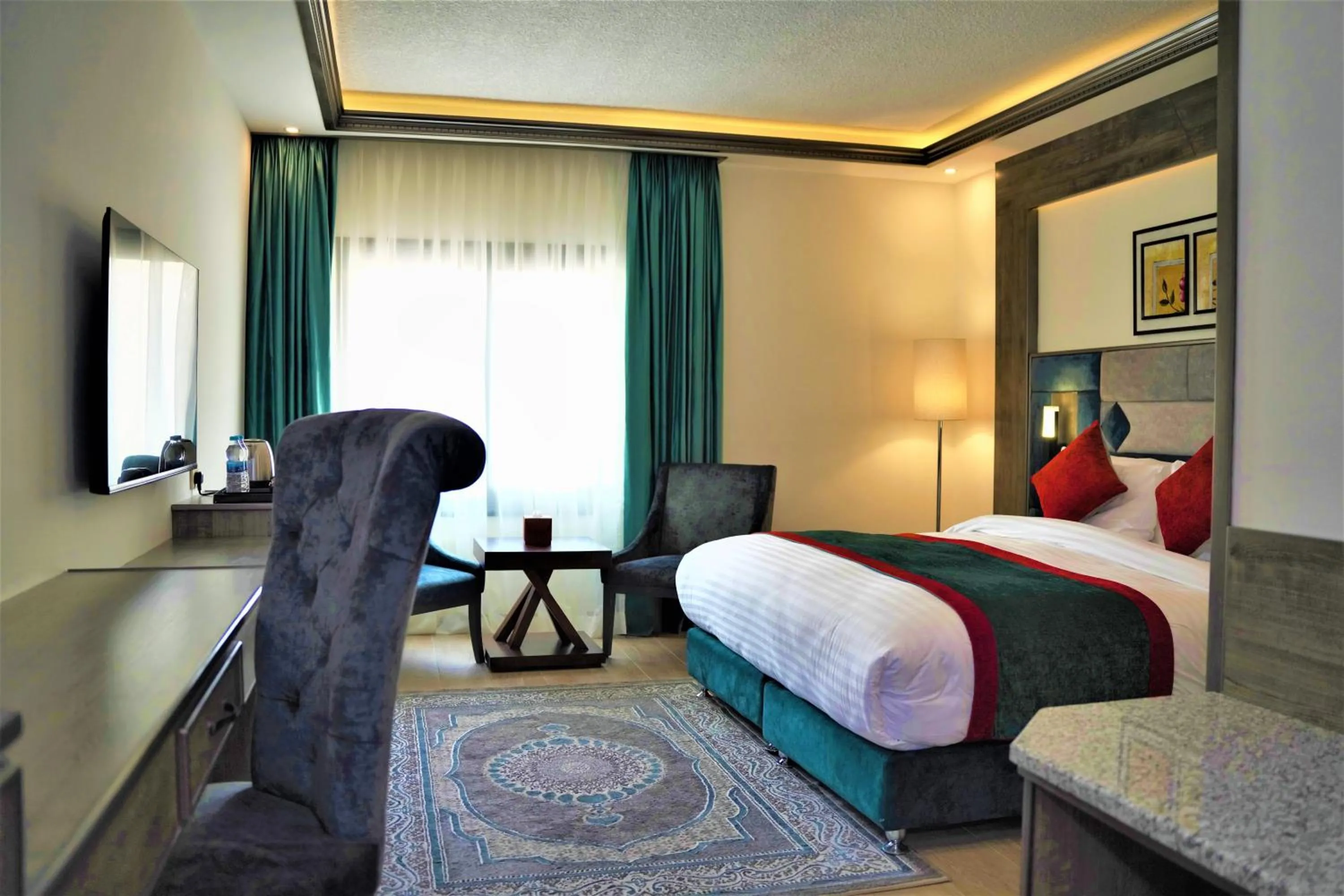 Bedroom, Bed in Petra Canyon Hotel