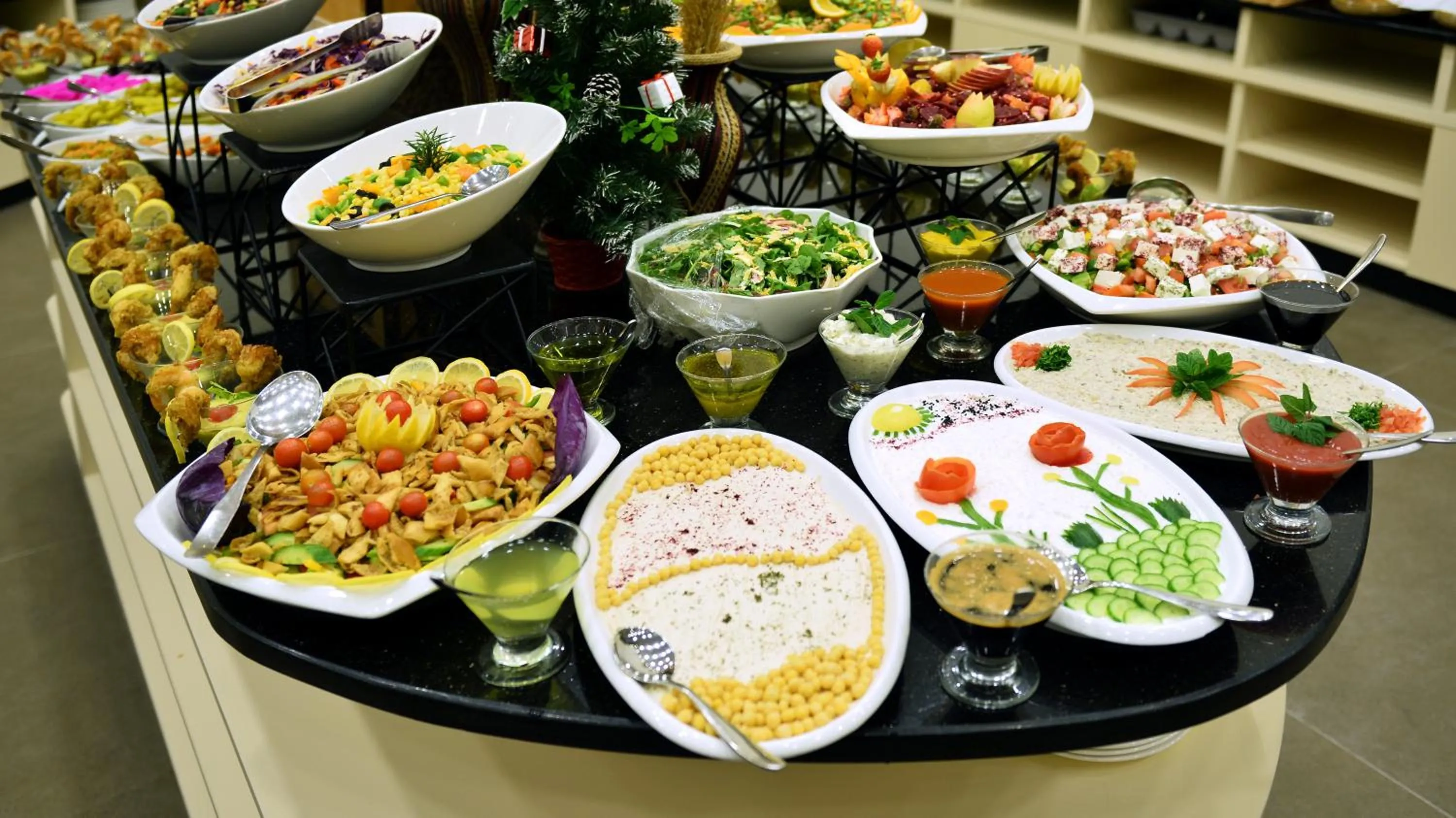 Restaurant/places to eat in Petra Canyon Hotel