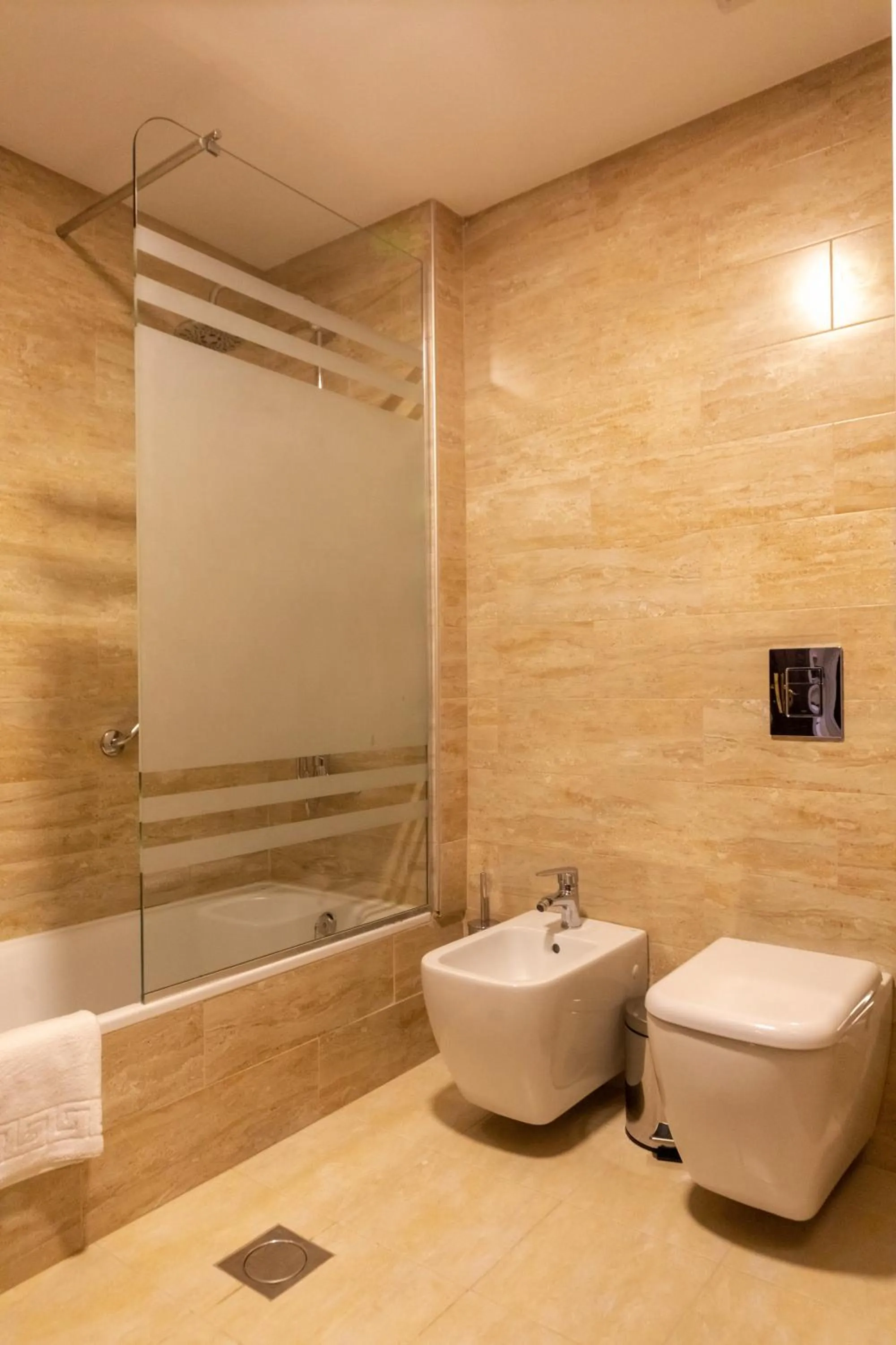 Shower in Petra Canyon Hotel