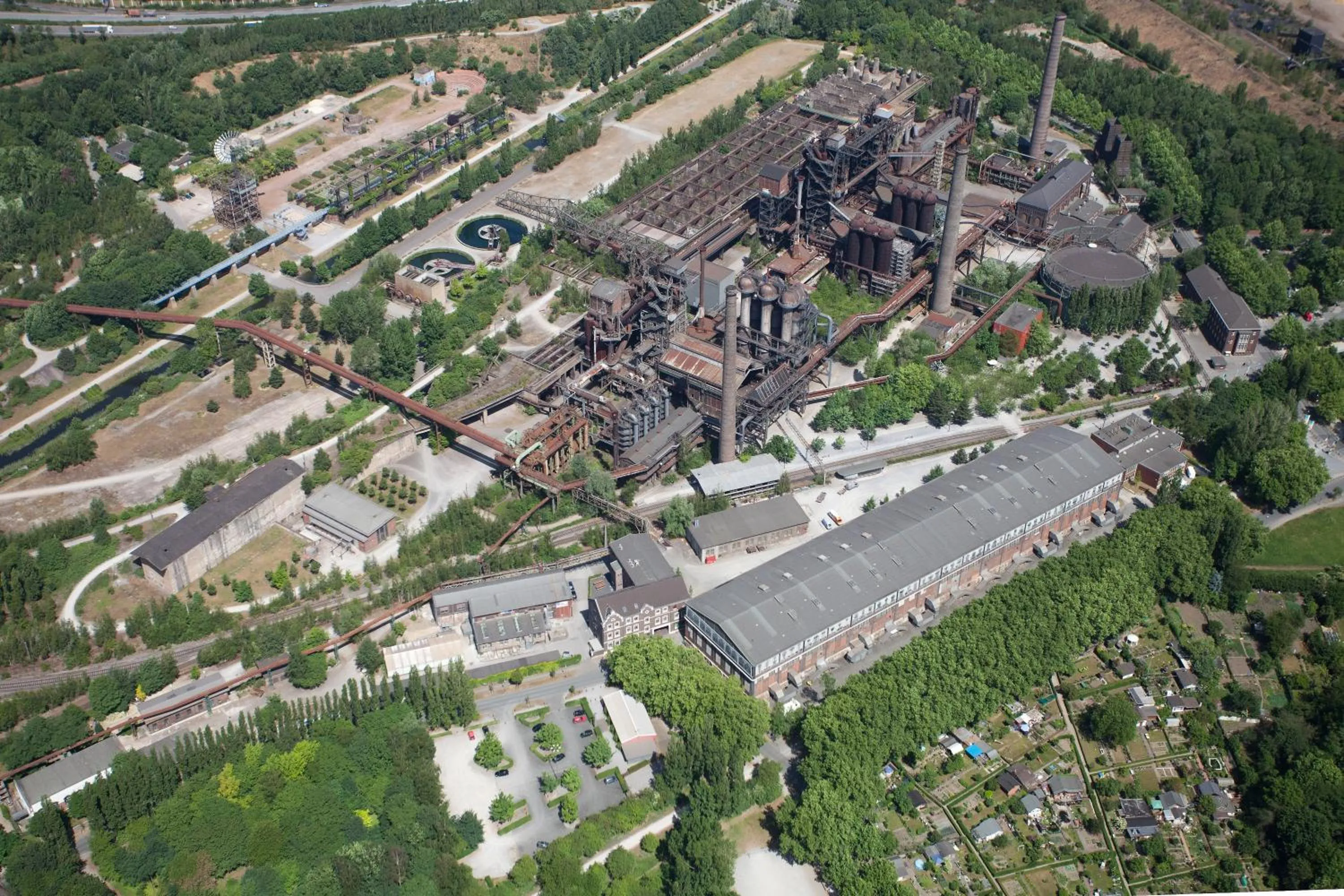 View (from property/room) in Jugendherberge Duisburg Landschaftspark