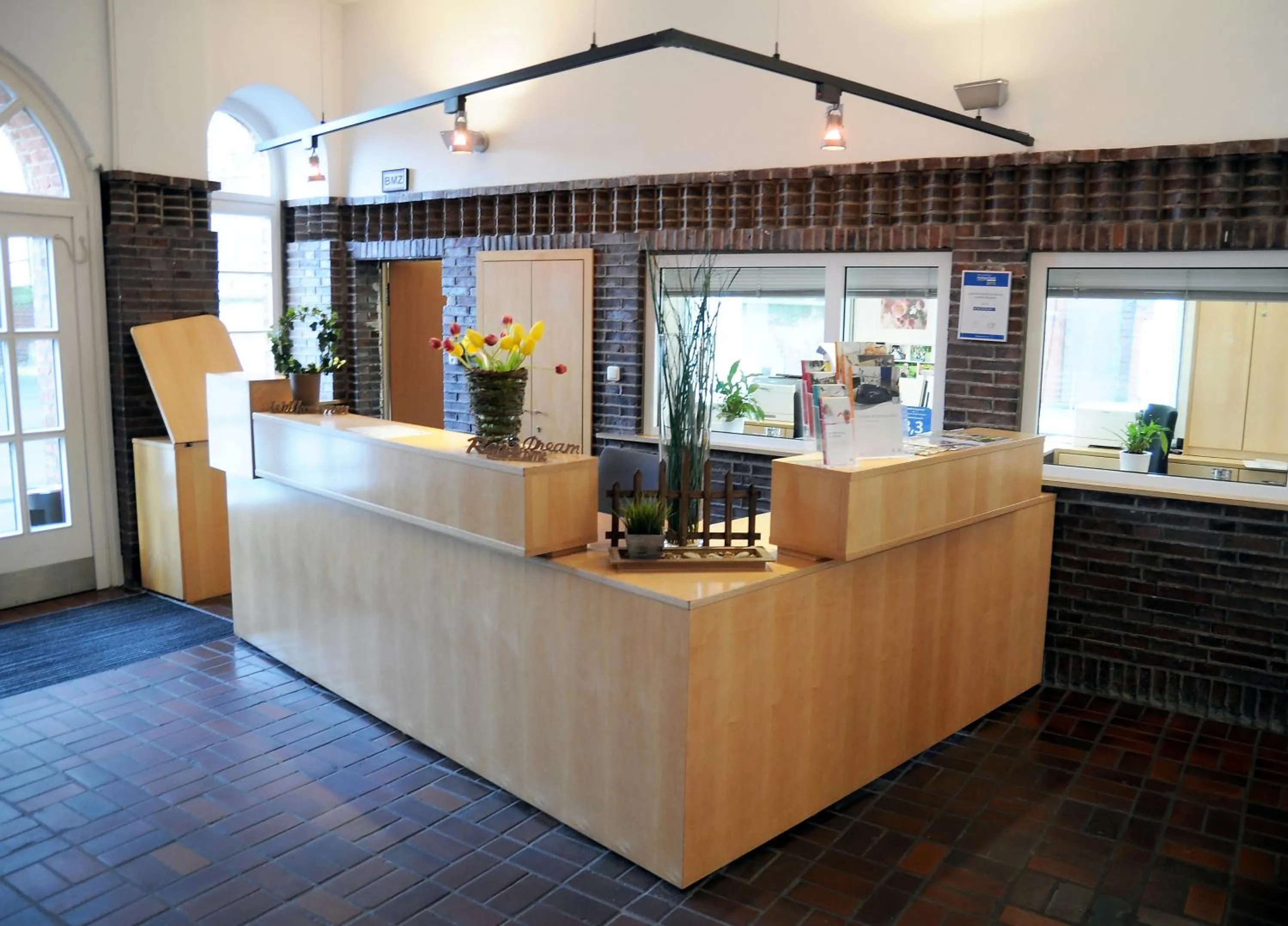 Lobby or reception in Jugendherberge Duisburg Landschaftspark