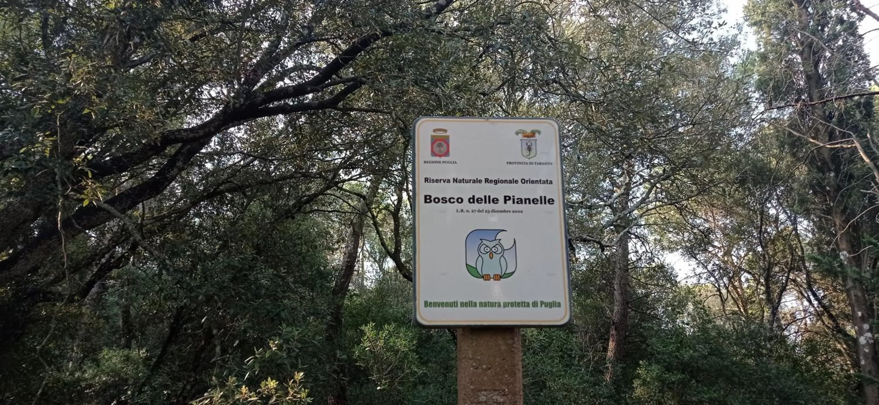 Natural landscape in Dimora Pianelle