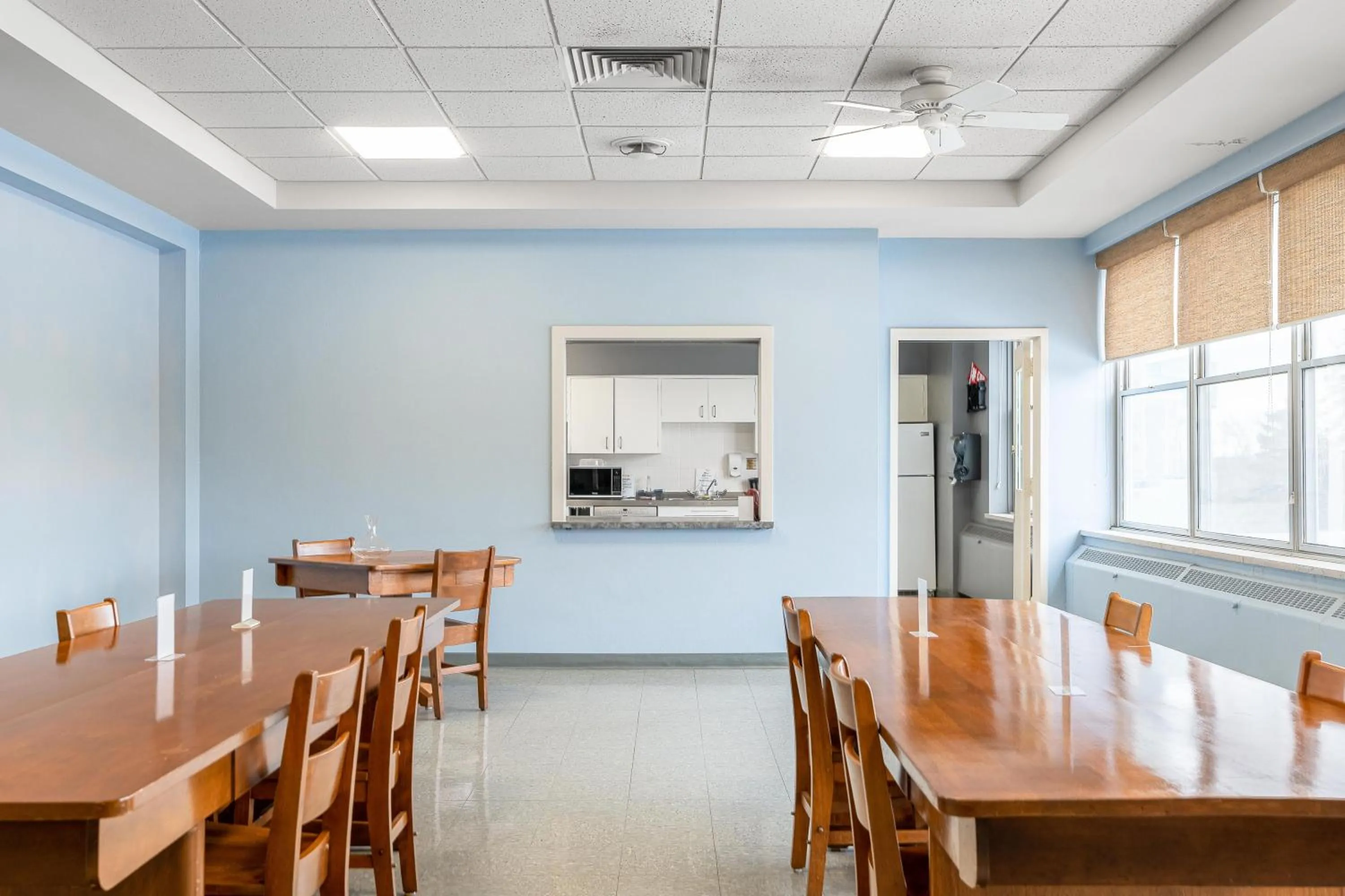 Dining area in Guest House on the Mount