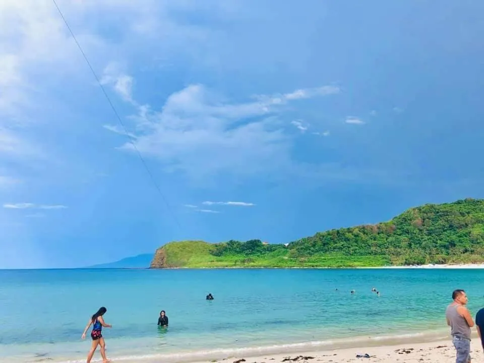 Beach in Blue Lagoon Pagudpud, Ilocos Norte