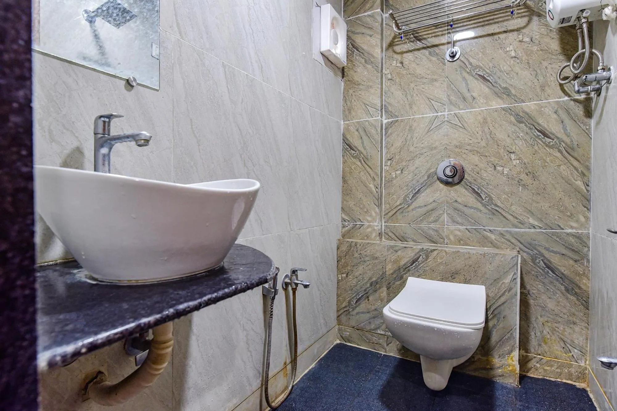 Bathroom in FabHotel Silver Inn