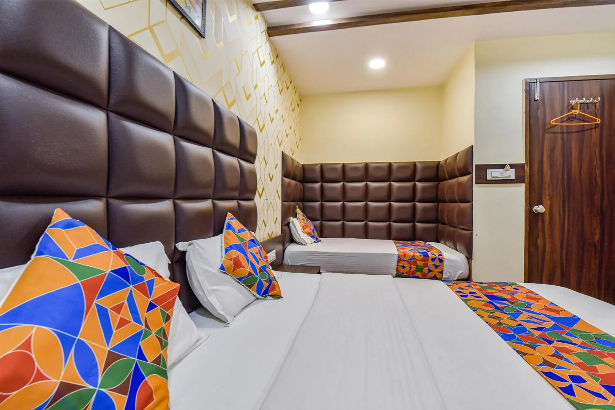 Bed in FabHotel Silver Inn