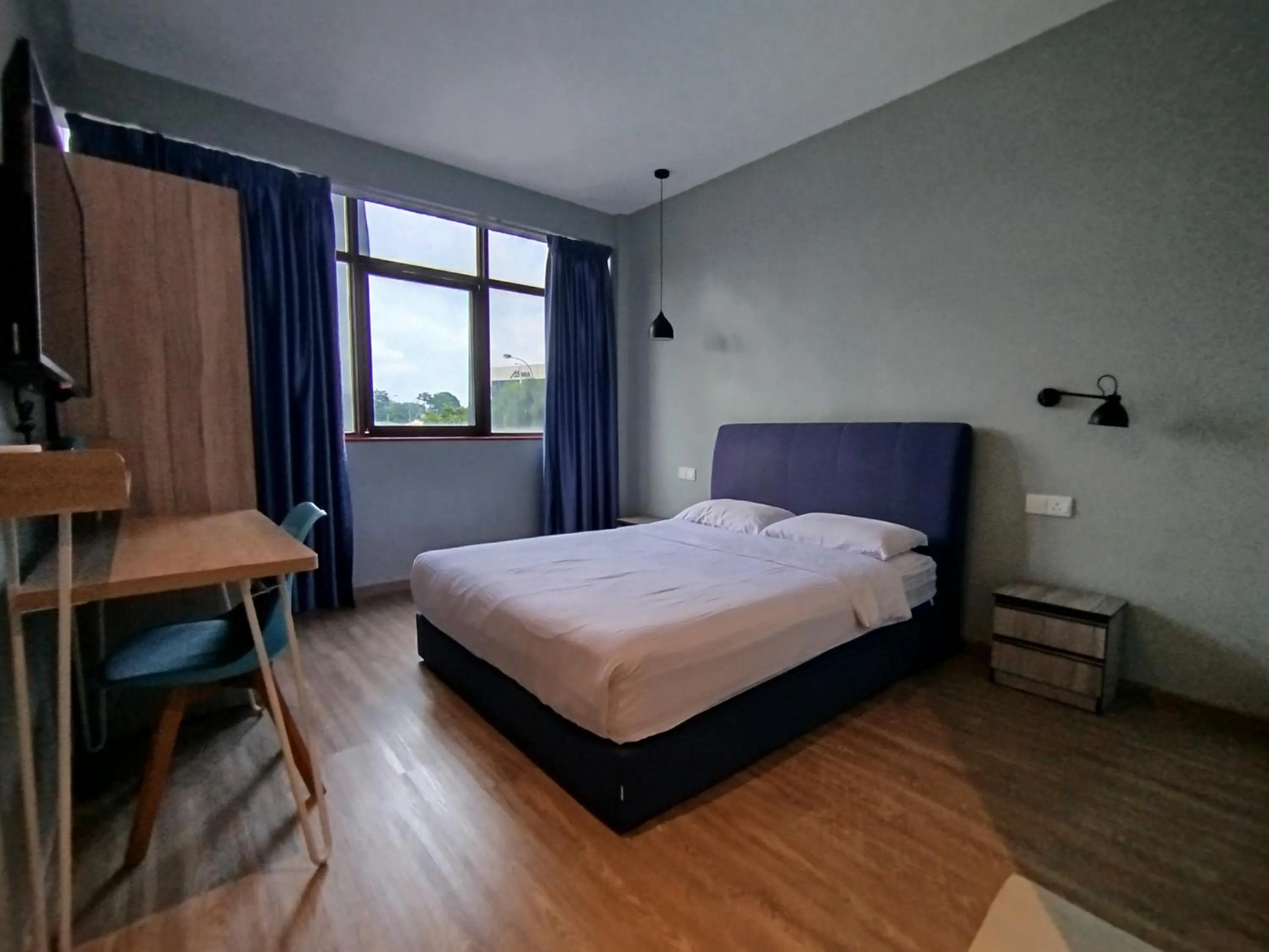 Bed in Mirani Hotel Ampang near Melawati Mall