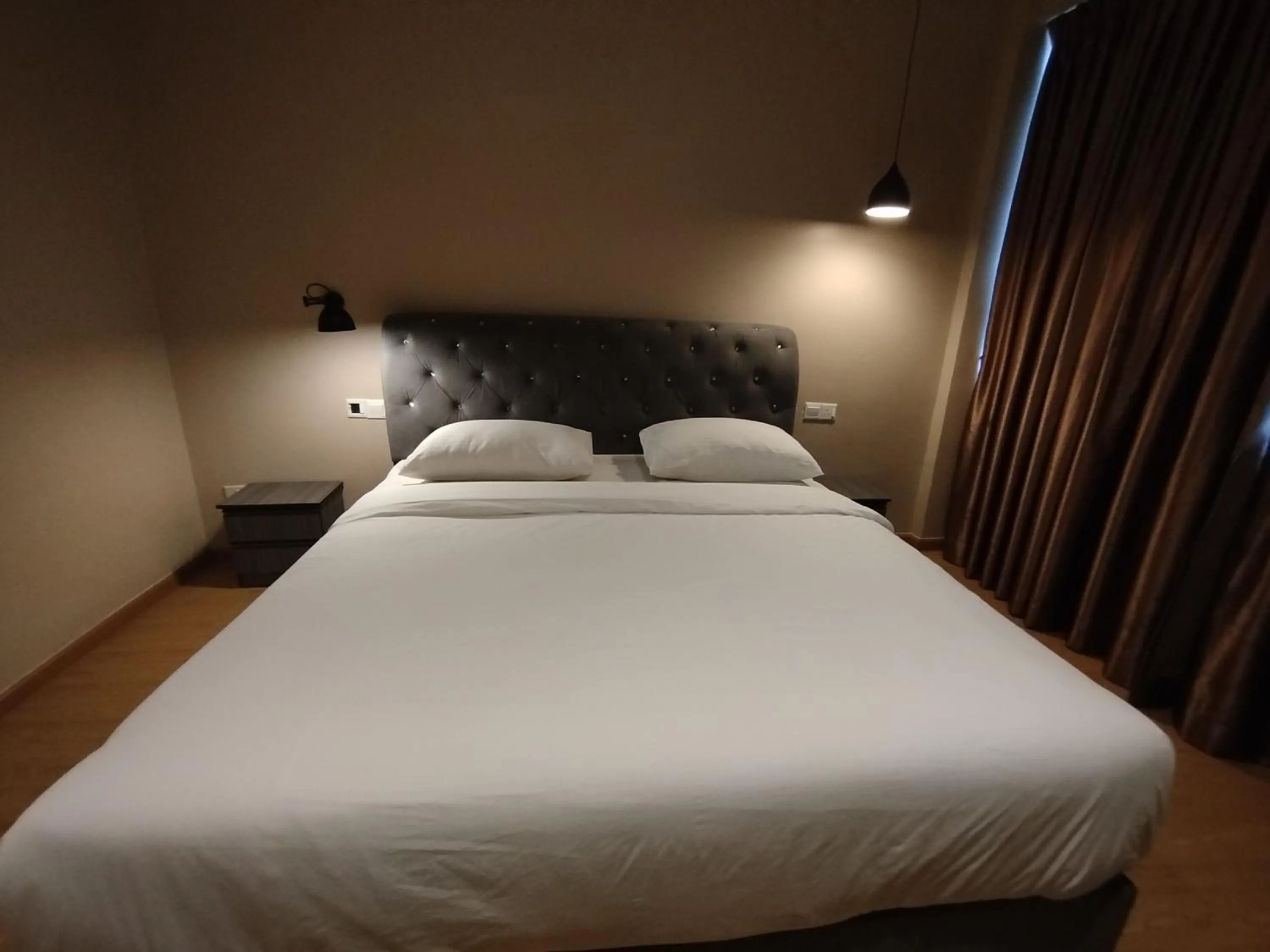 Bed in Mirani Hotel Ampang near Melawati Mall