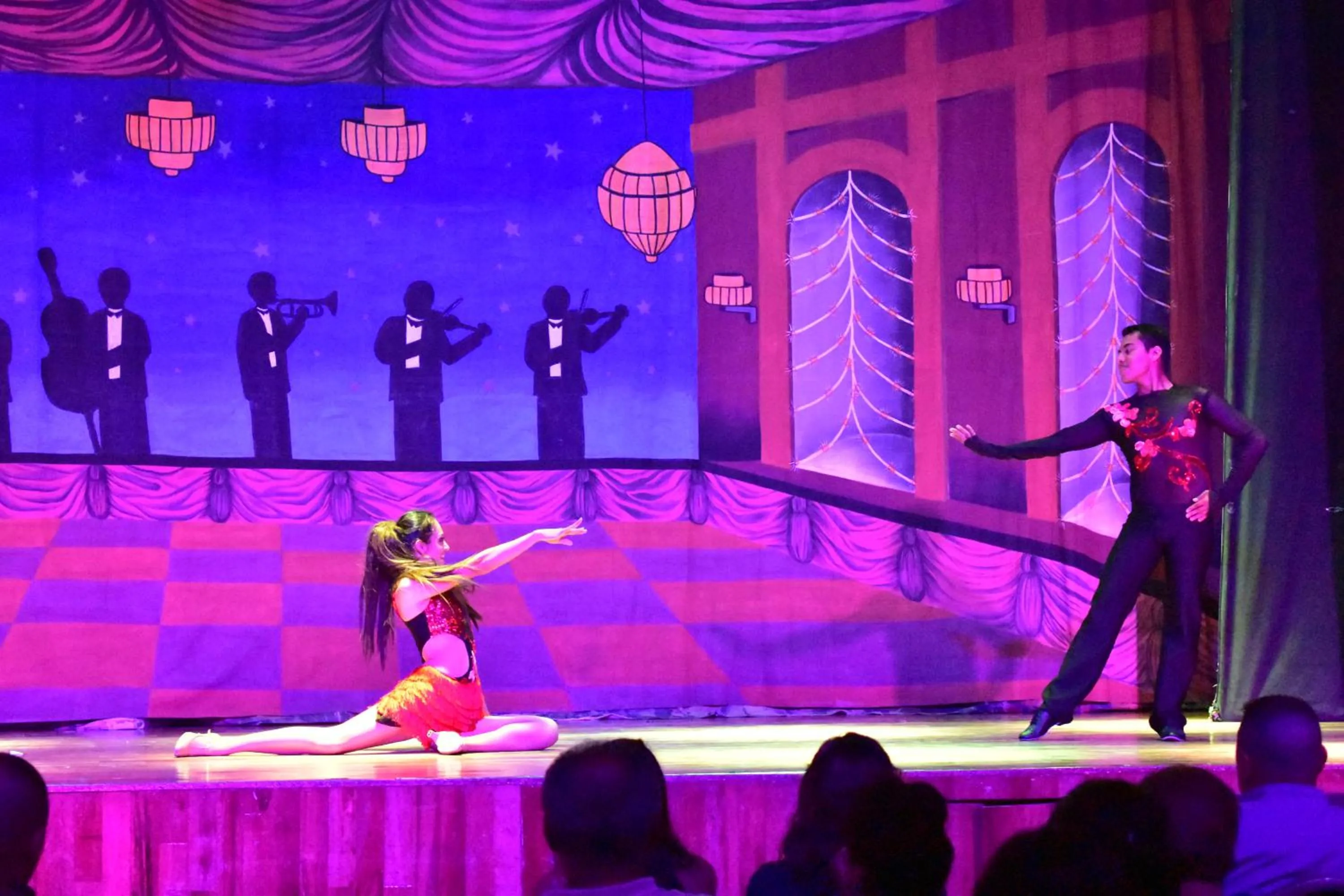 Evening entertainment in Crown Paradise Golden All Inclusive Resort - Adults Only