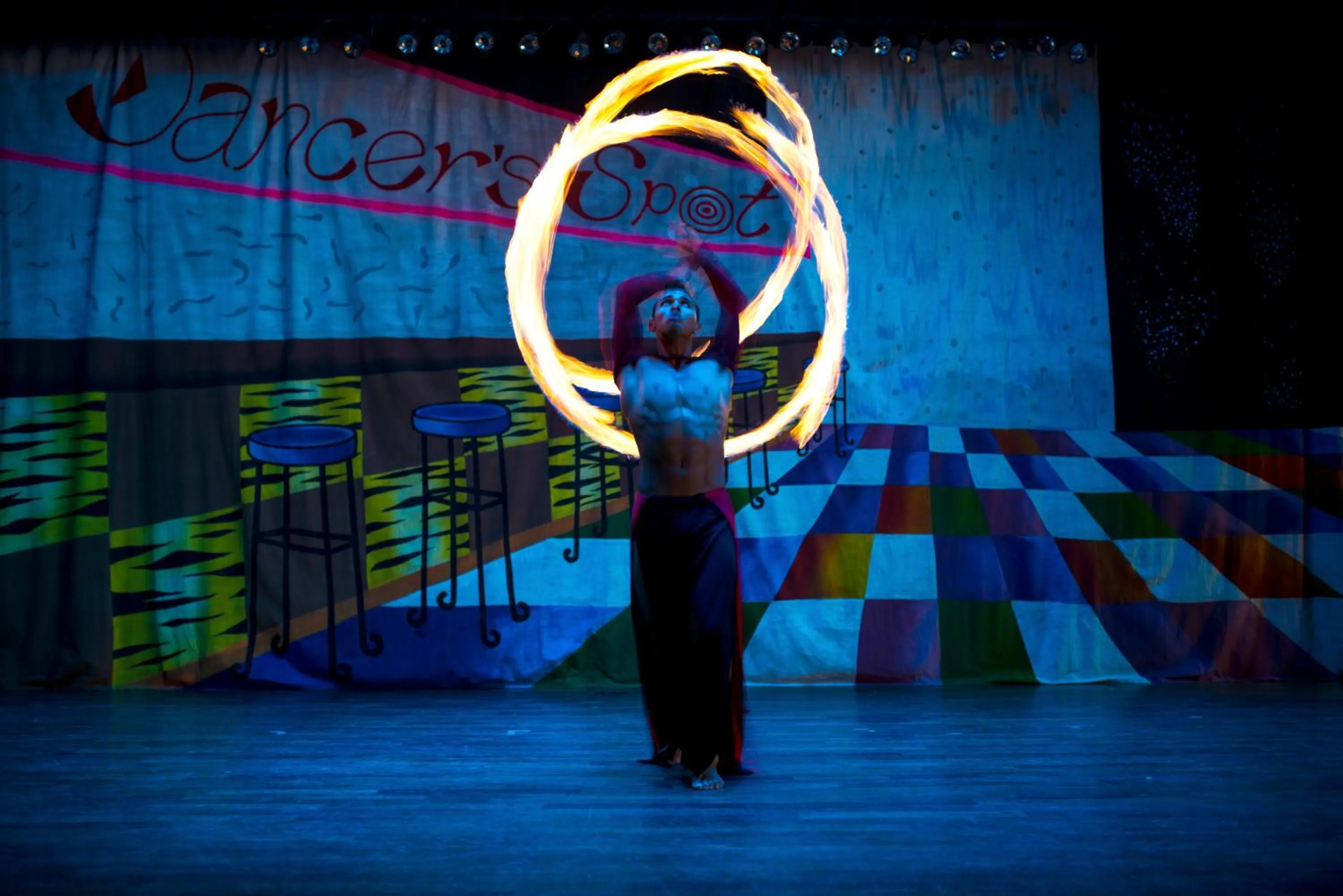 Evening entertainment in Crown Paradise Golden All Inclusive Resort - Adults Only