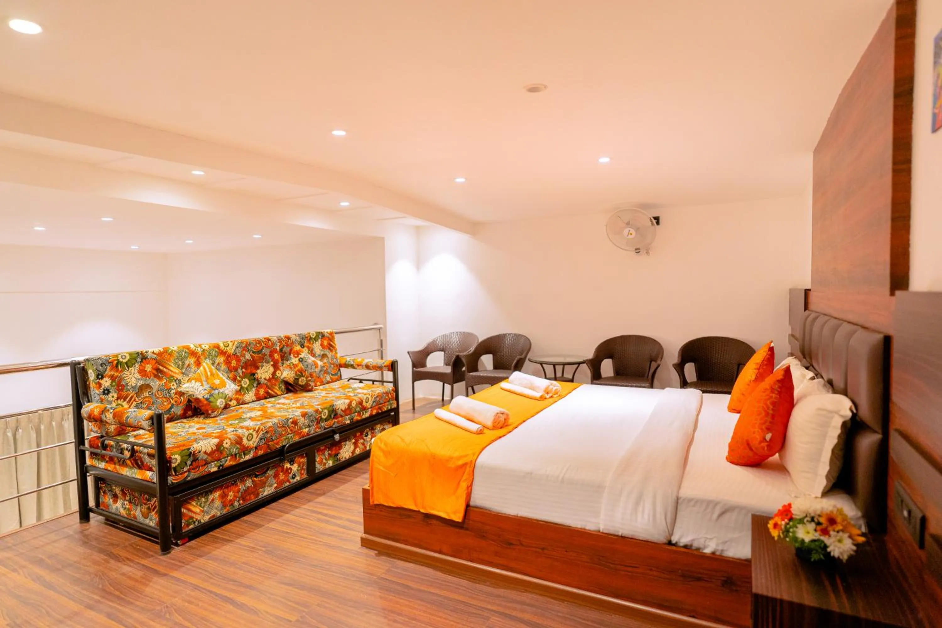 Bed in CALANGUTE CASTLE