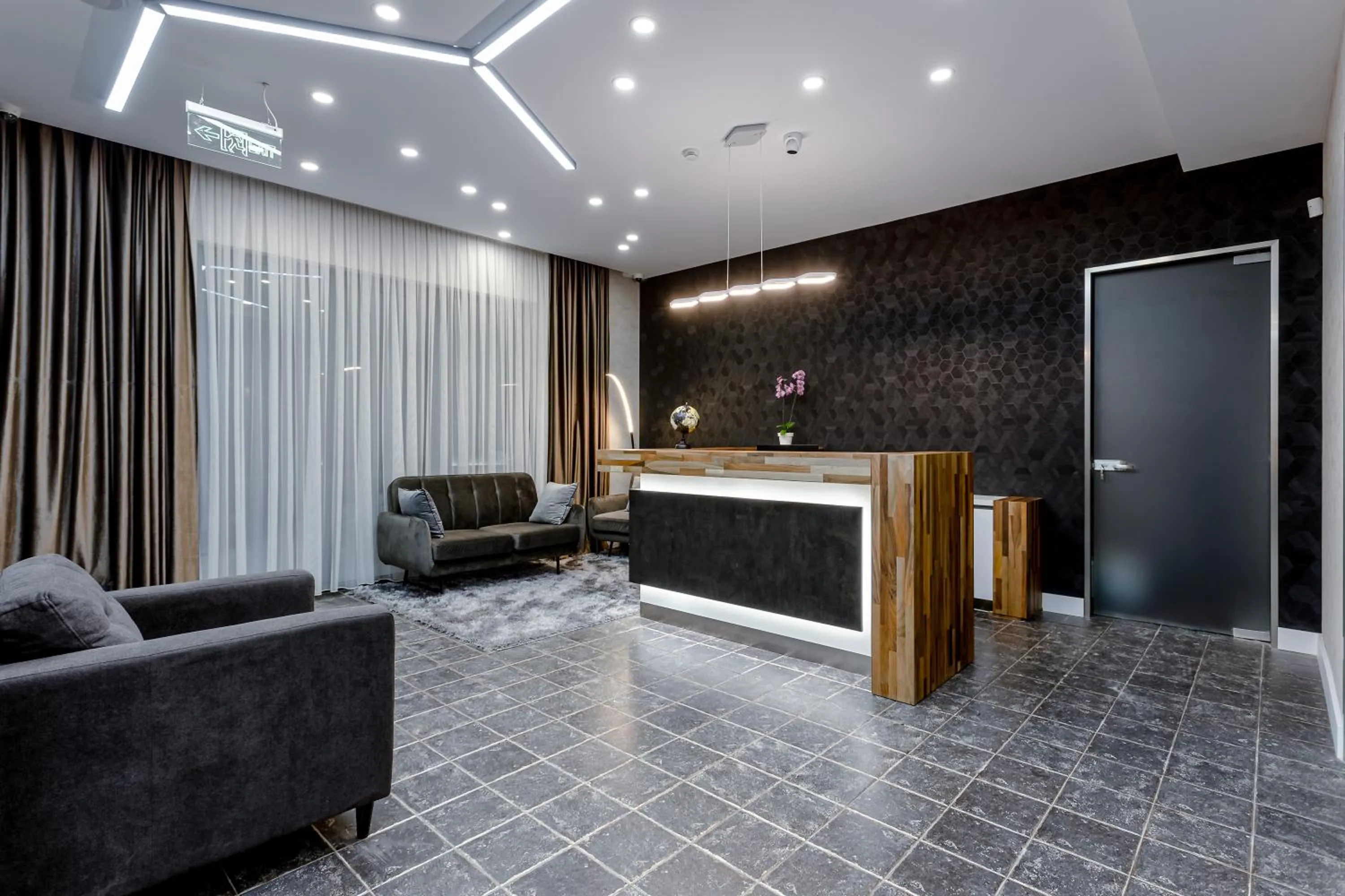 Lobby or reception in Hotel Tsiga