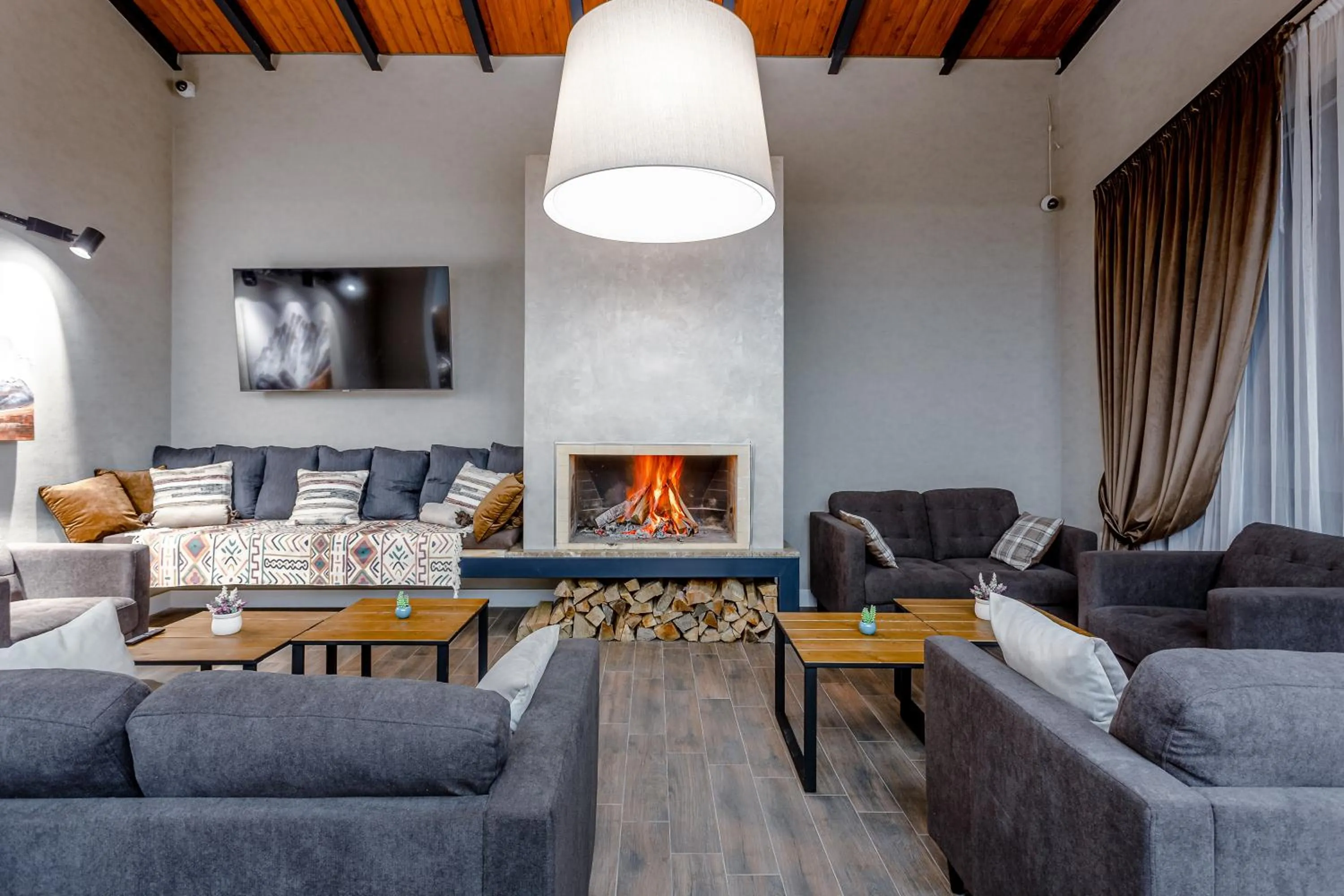 Lounge or bar in Hotel Tsiga