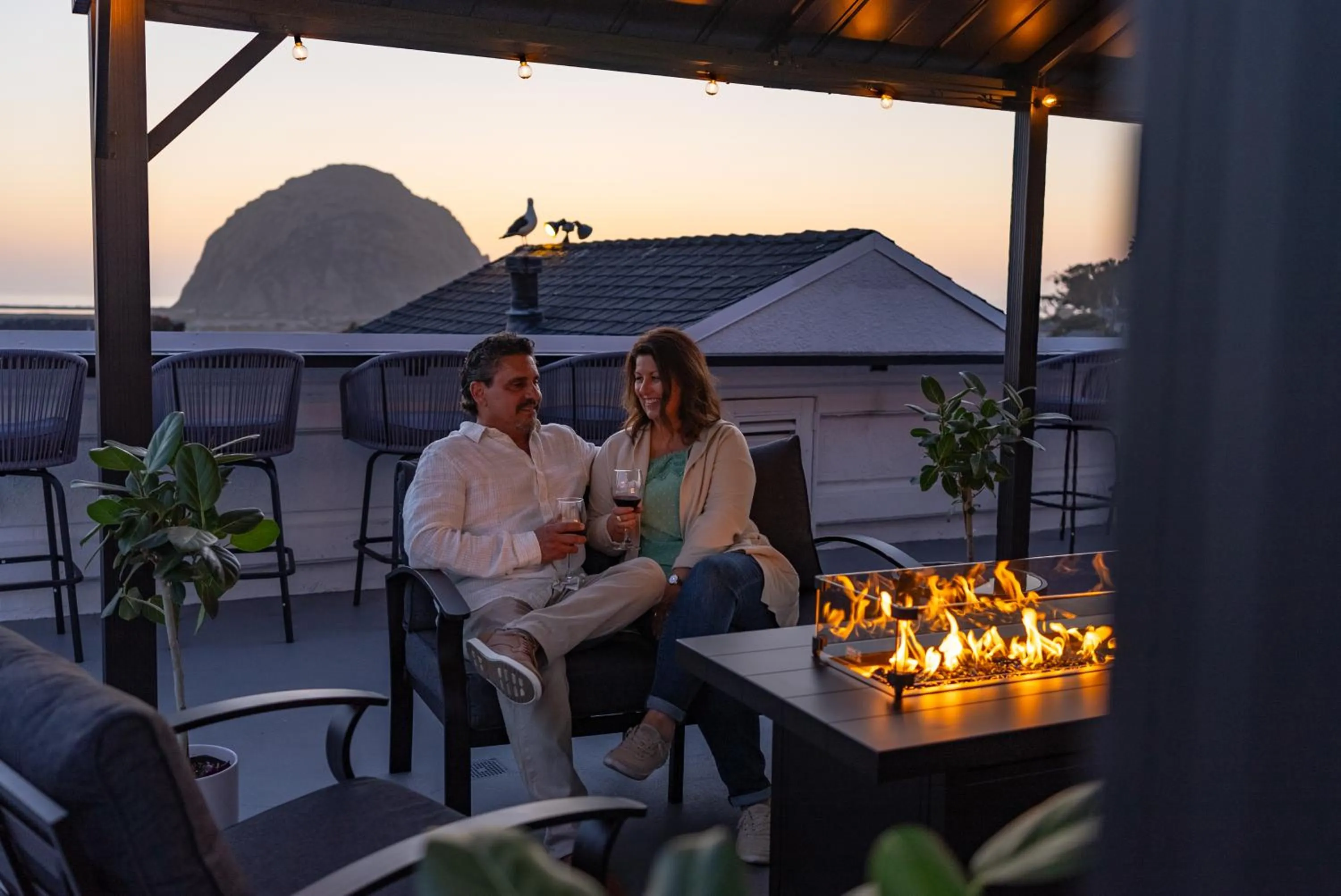 Alcoholic drinks in Ascot Suites Morro Bay