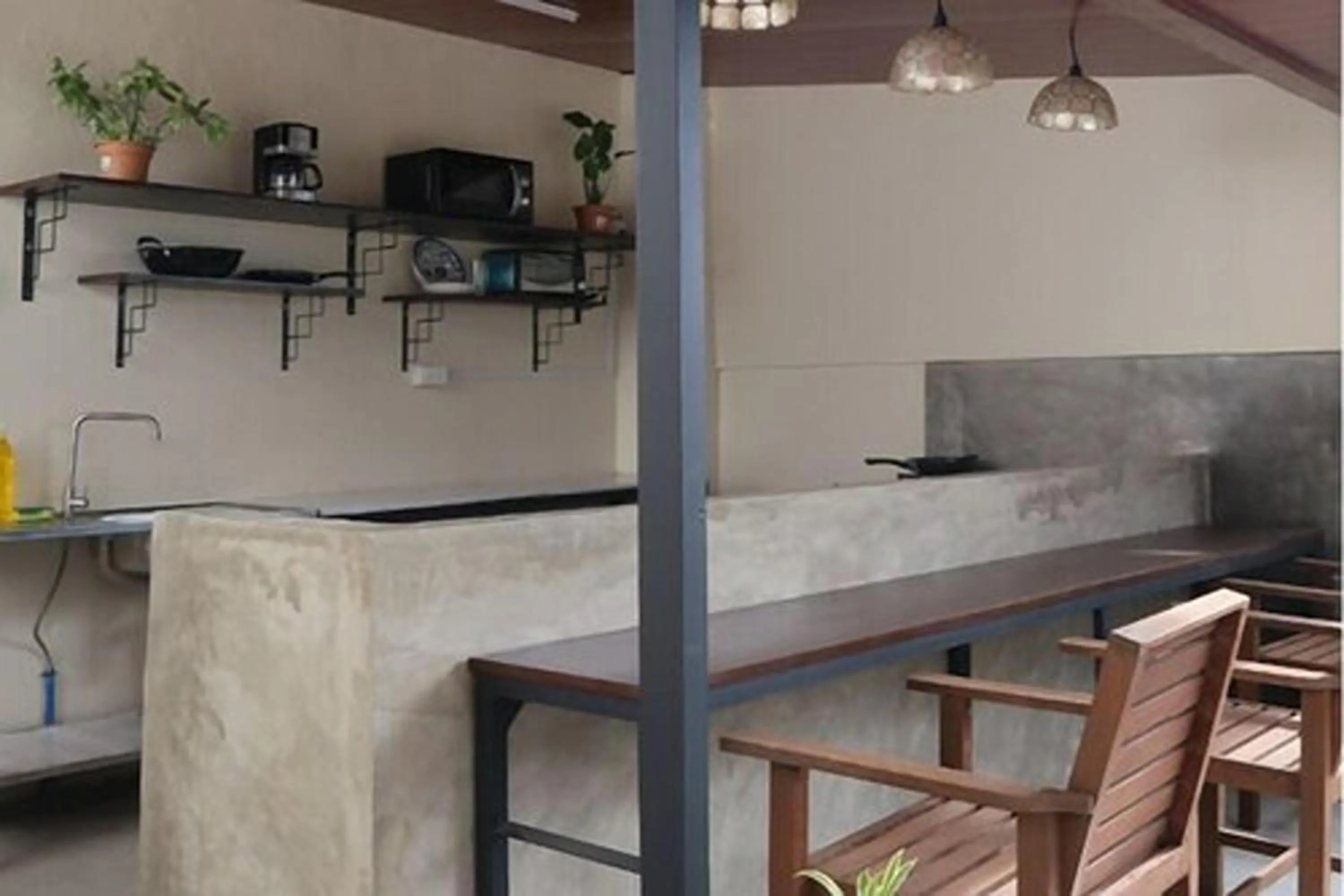 kitchen in Camp Saint John Hotel La Union