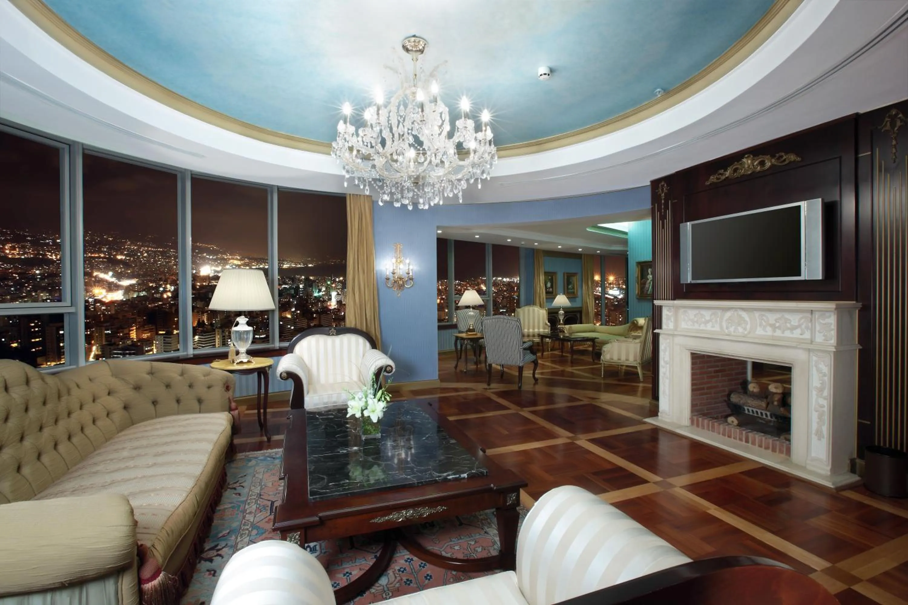 Living room in Al Habtoor Grand Beirut