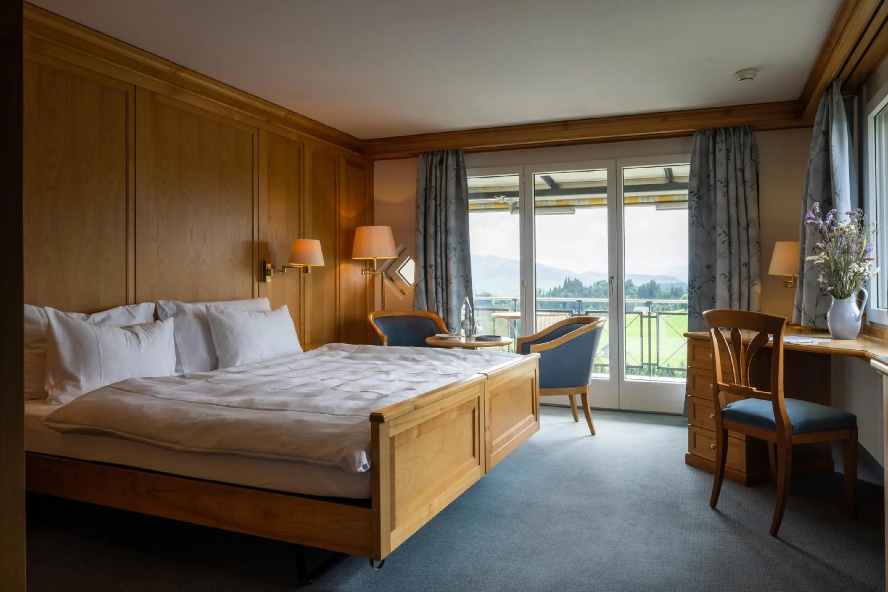 Bedroom, Bed in Vegan Health Hotel Sonnenberg