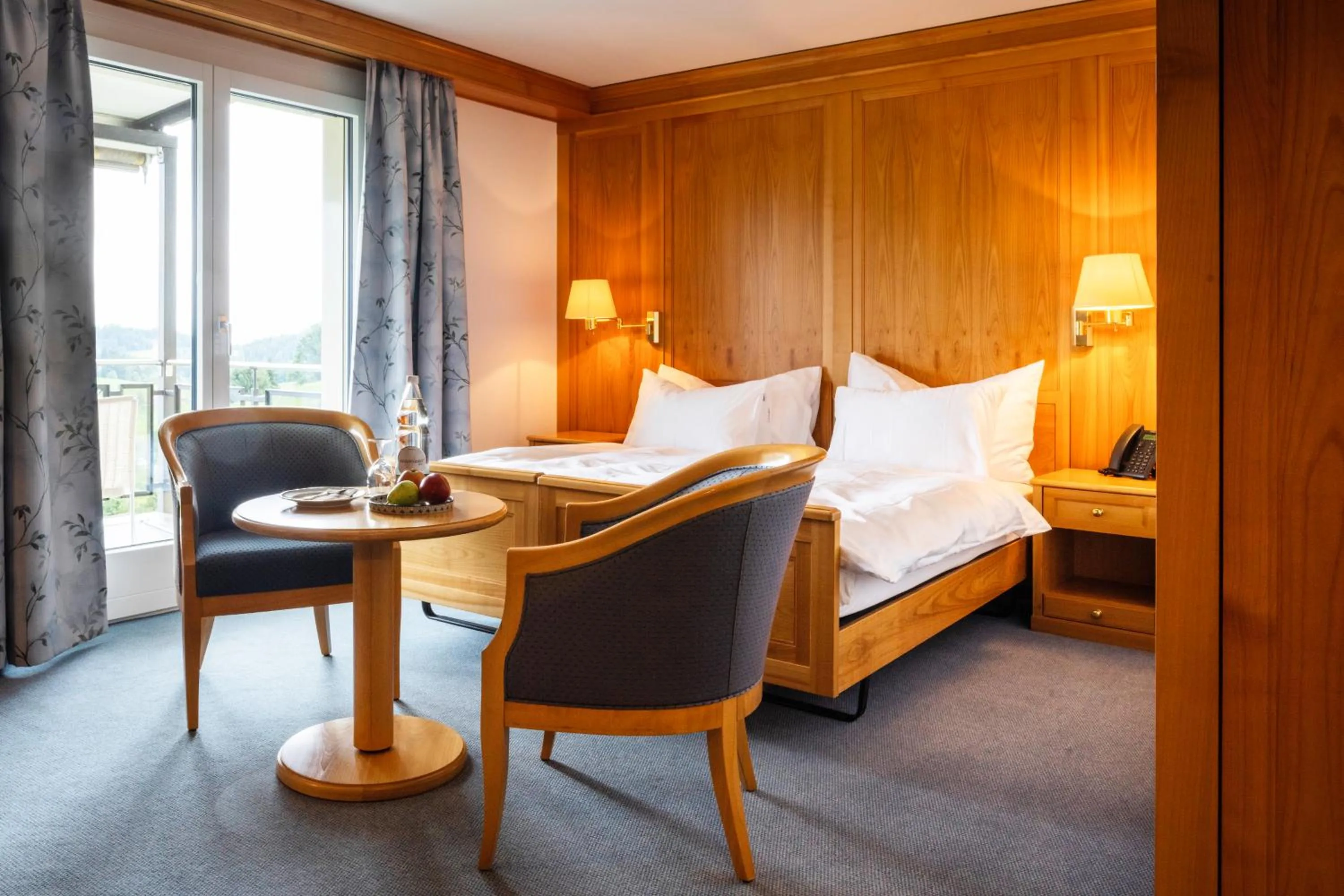 Bedroom, Bed in Vegan Health Hotel Sonnenberg