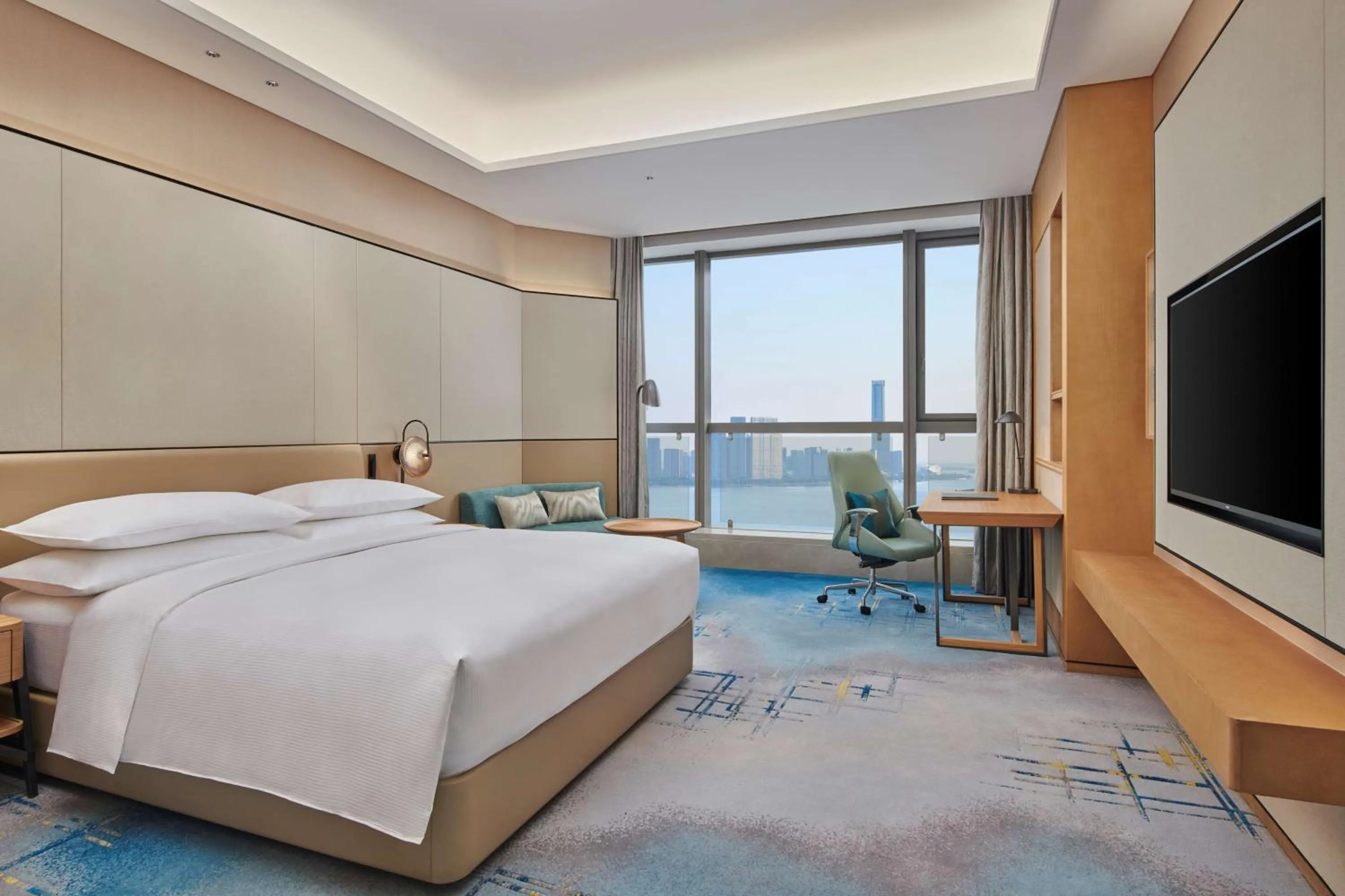 Bedroom, Bed in Hilton Suzhou Wuzhong