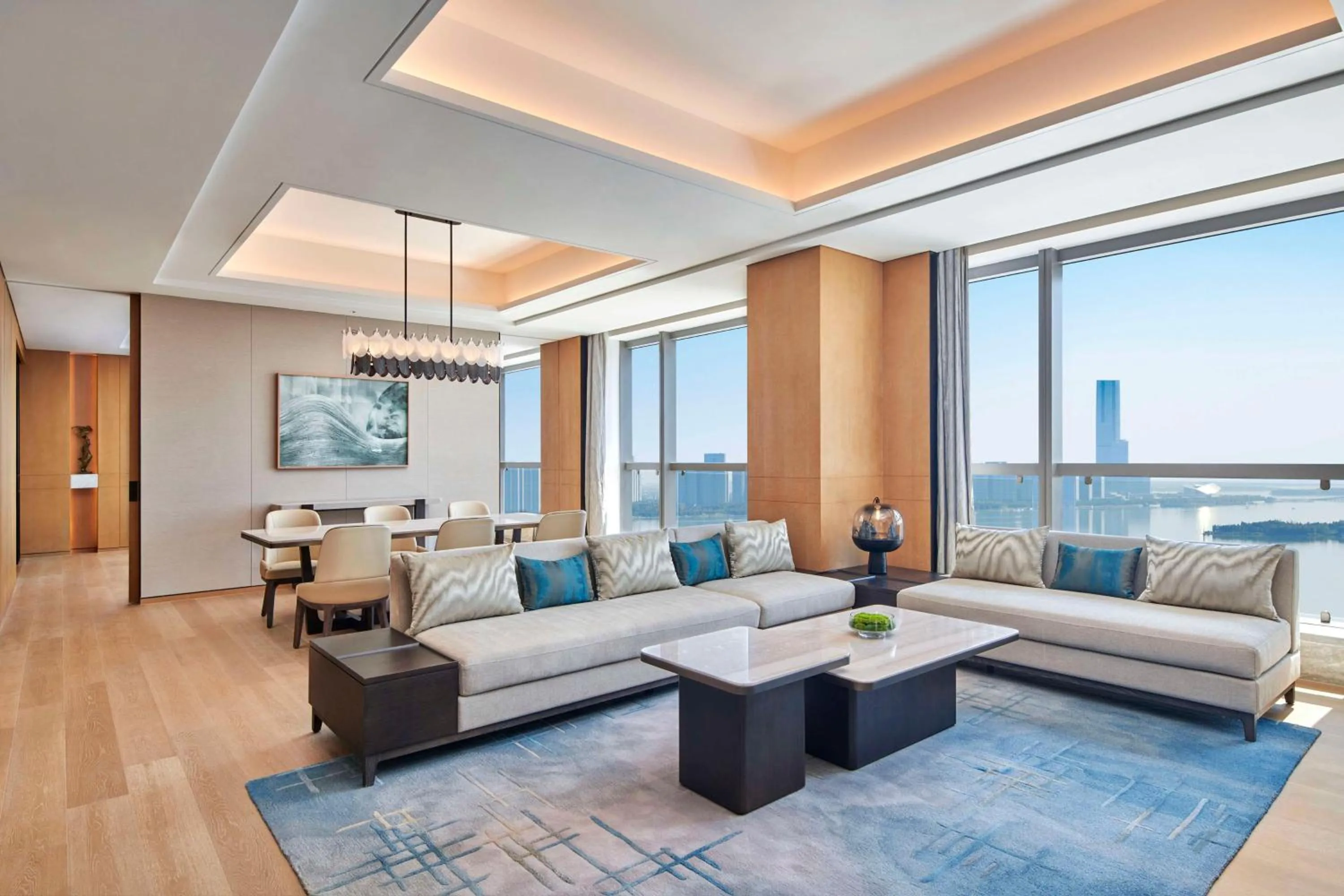 Living room in Hilton Suzhou Wuzhong